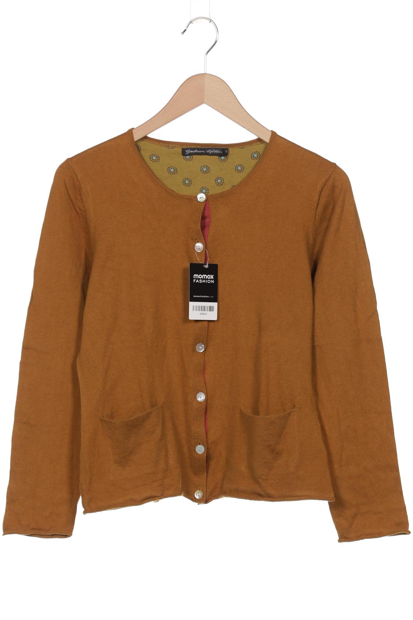 

Gudrun Sjödén Damen Strickjacke, orange, Gr. 38