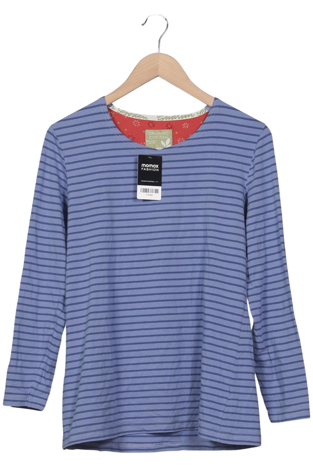 

Gudrun Sjödén Damen Langarmshirt, hellblau, Gr. 42