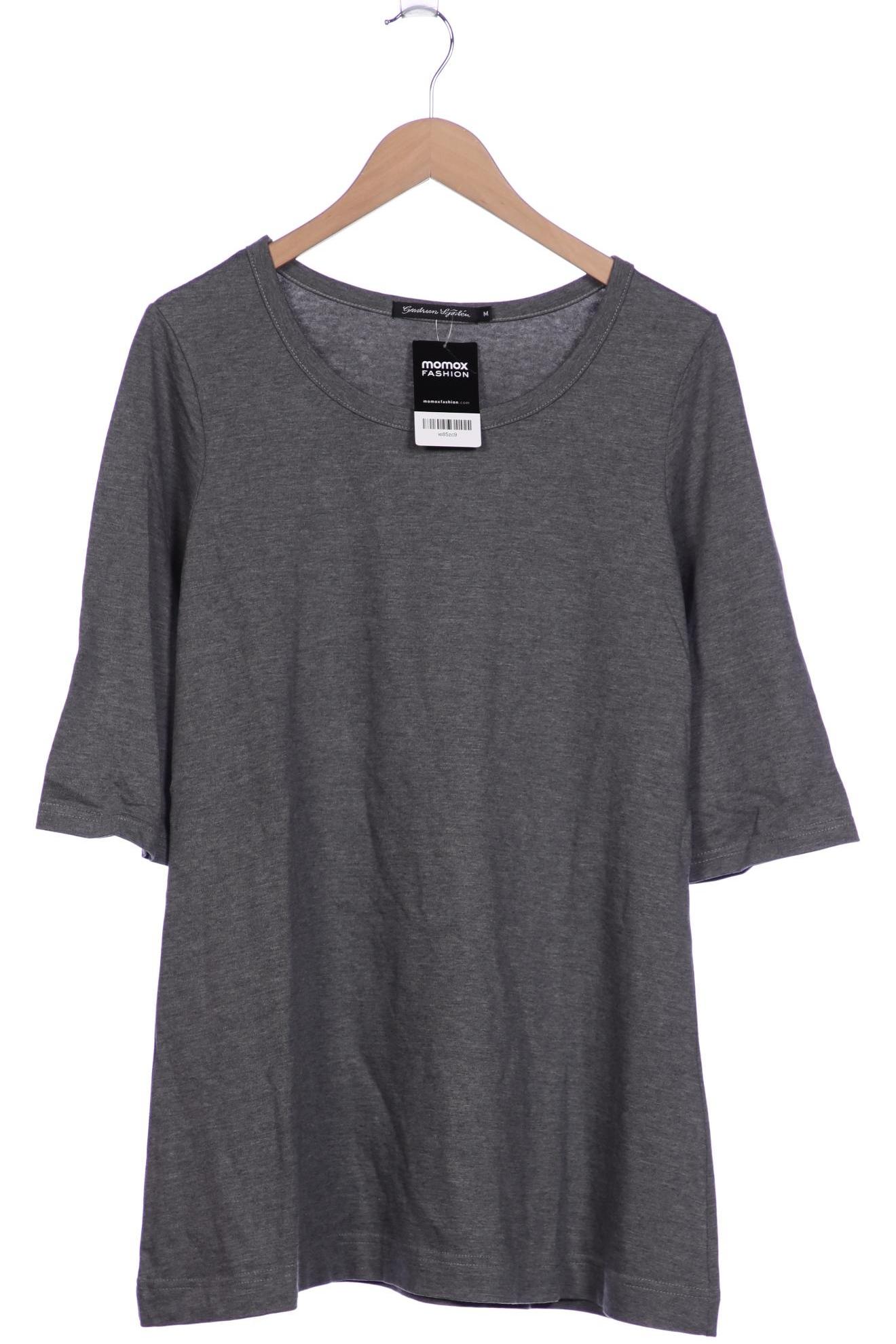 

Gudrun Sjödén Damen Langarmshirt, grau, Gr. 38