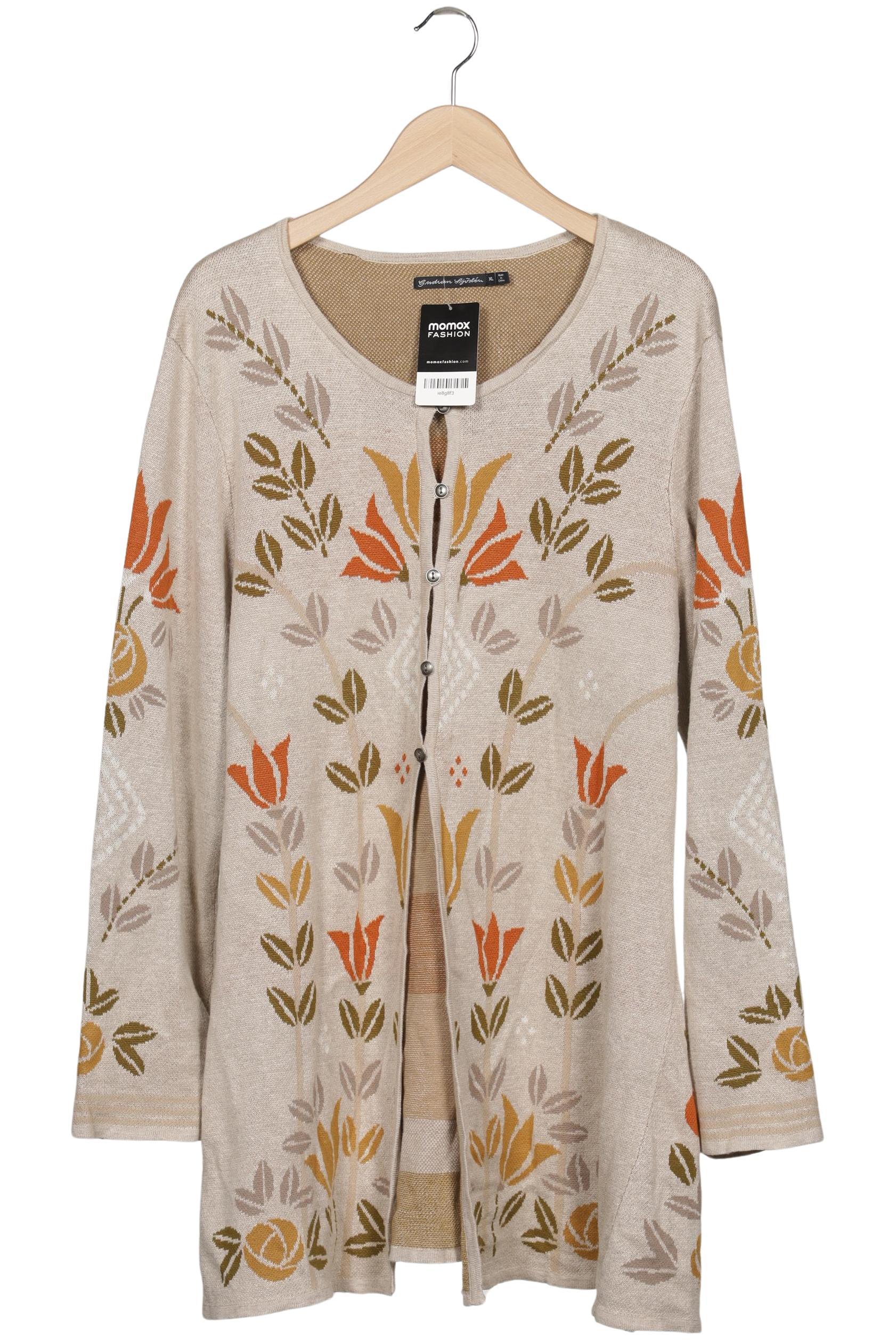 

Gudrun Sjödén Damen Strickjacke, beige, Gr. 44