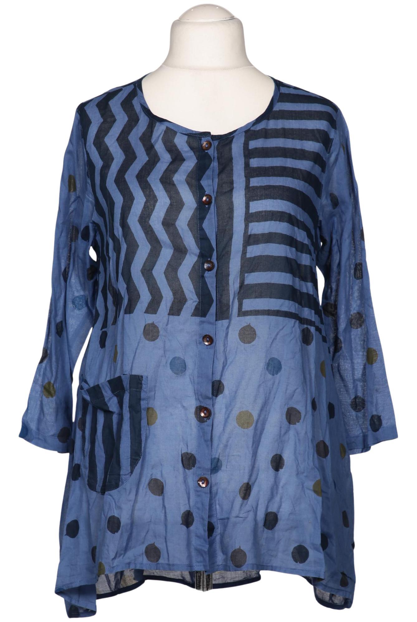 

Gudrun Sjödén Damen Bluse, marineblau, Gr. 38
