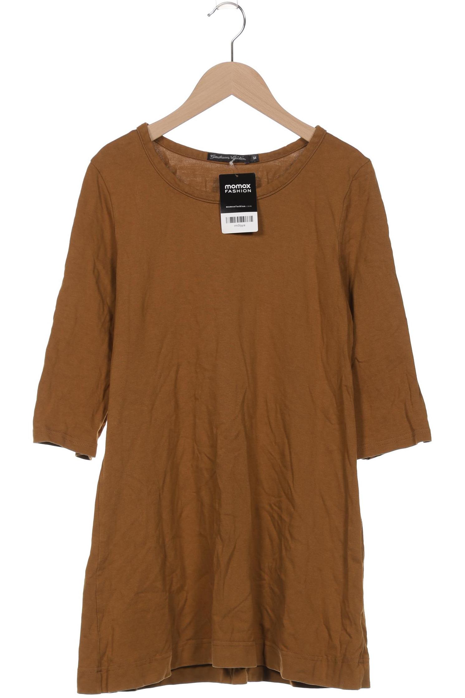 

Gudrun Sjödén Damen Langarmshirt, braun, Gr. 38