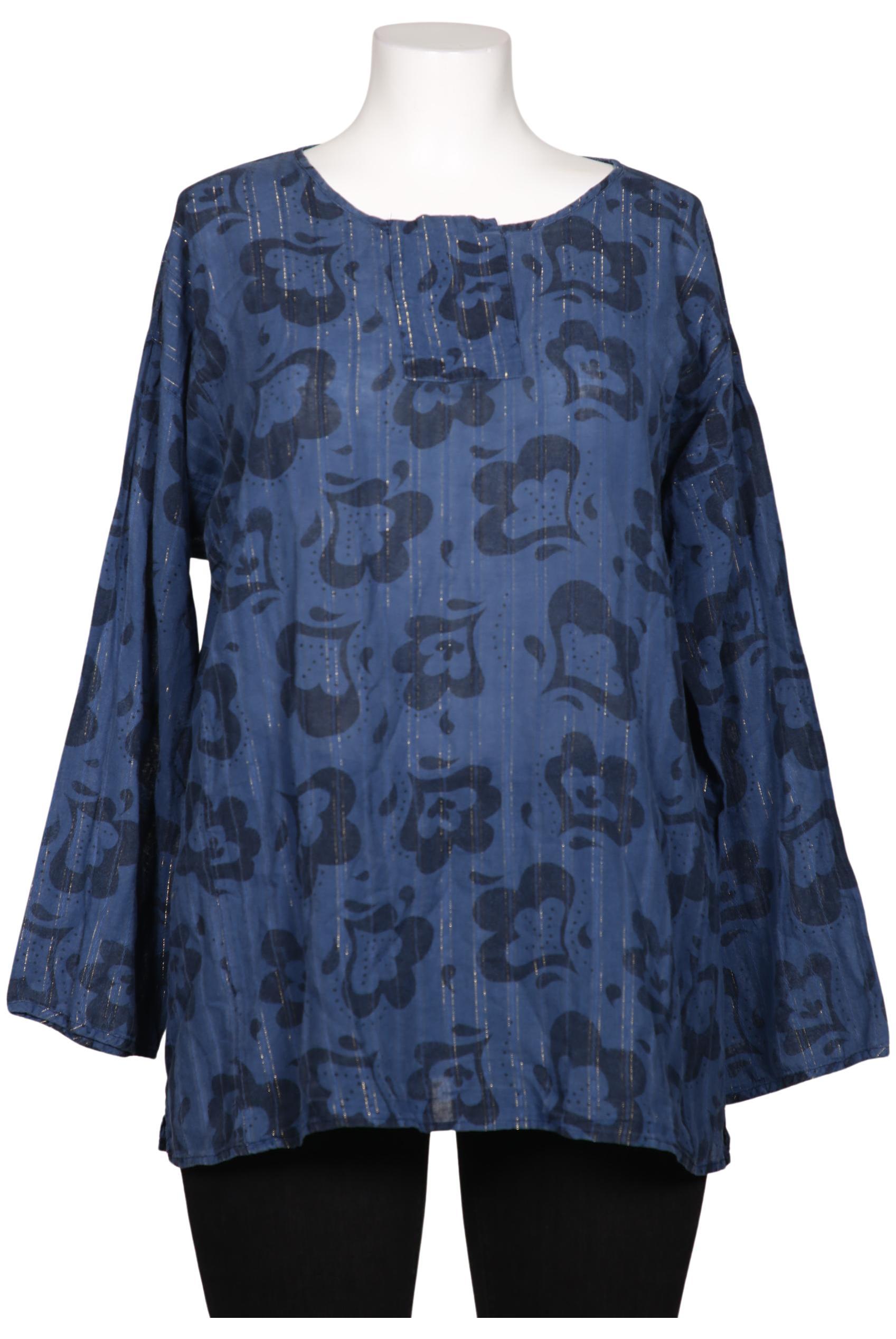 

Gudrun Sjödén Damen Bluse, marineblau, Gr. 44