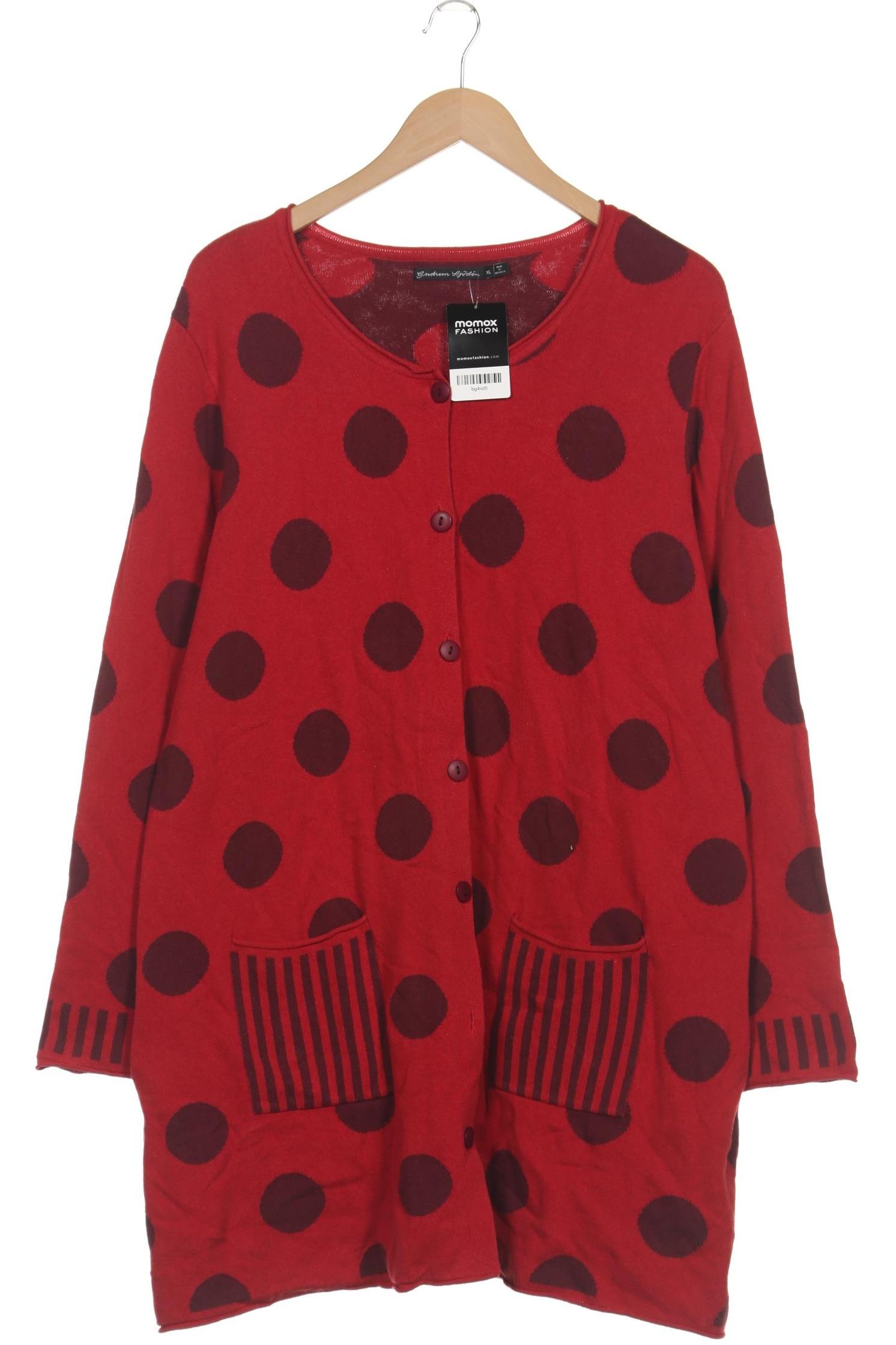 

Gudrun Sjödén Damen Strickjacke, rot, Gr. 44