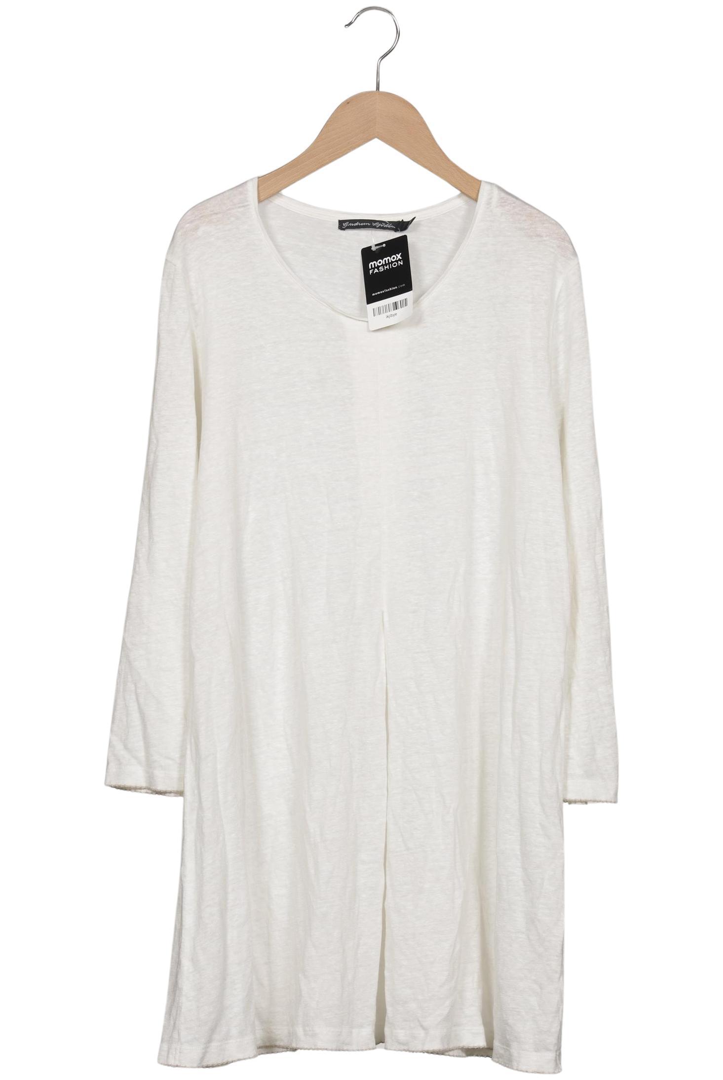 

Gudrun Sjödén Damen Langarmshirt, cremeweiß, Gr. 38