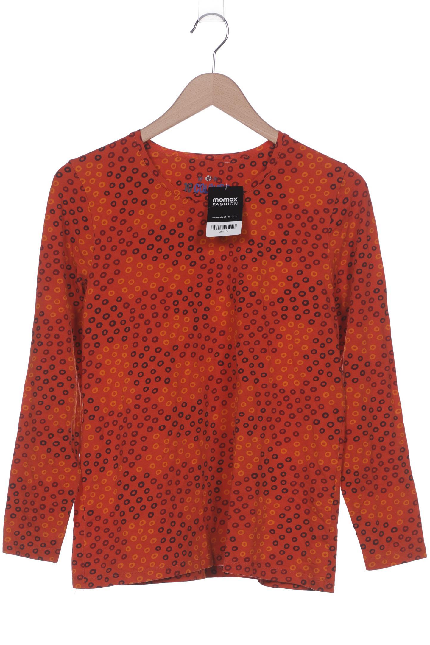 

Gudrun Sjödén Damen Langarmshirt, orange, Gr. 38