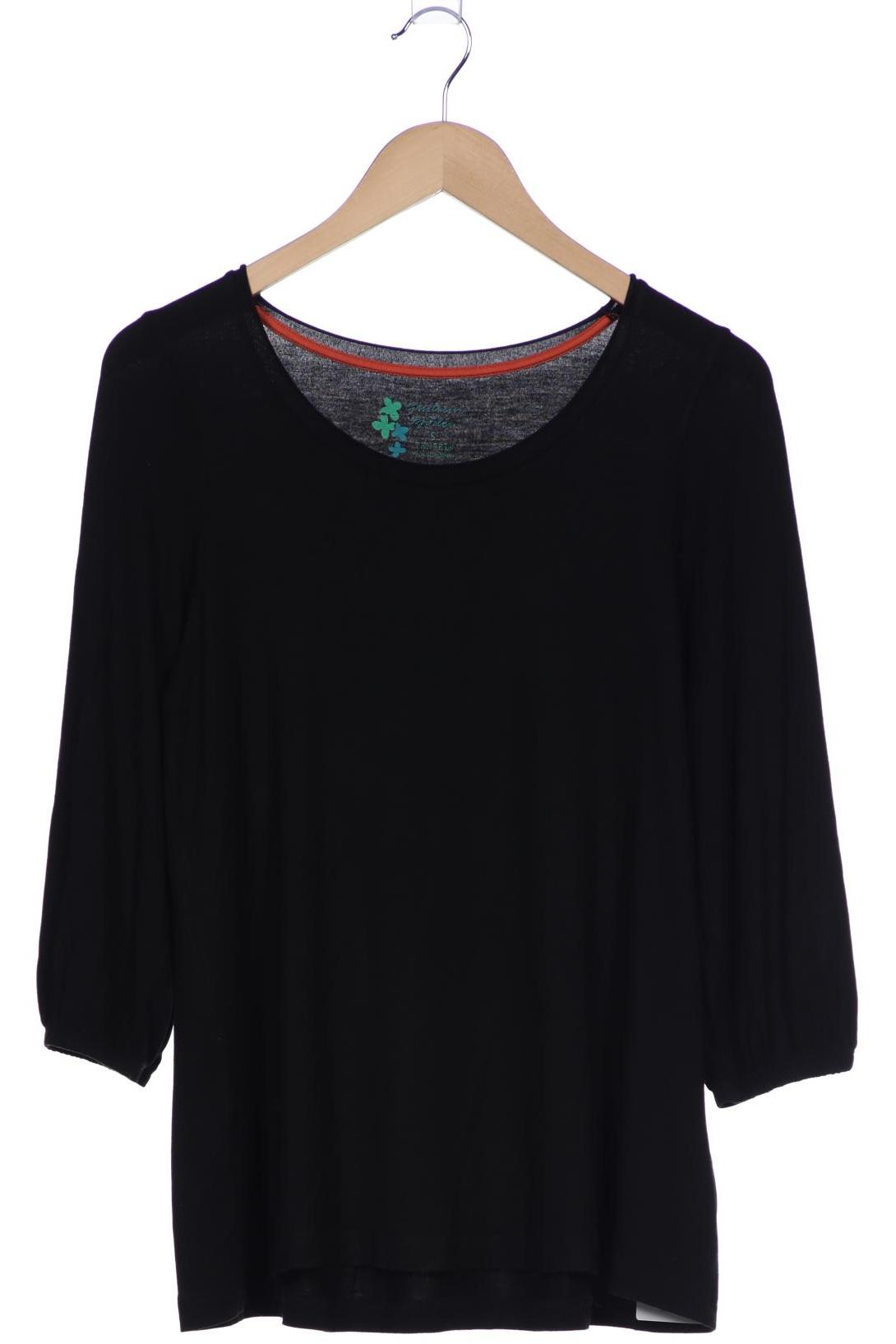 

Gudrun Sjödén Damen Langarmshirt, schwarz, Gr. 36
