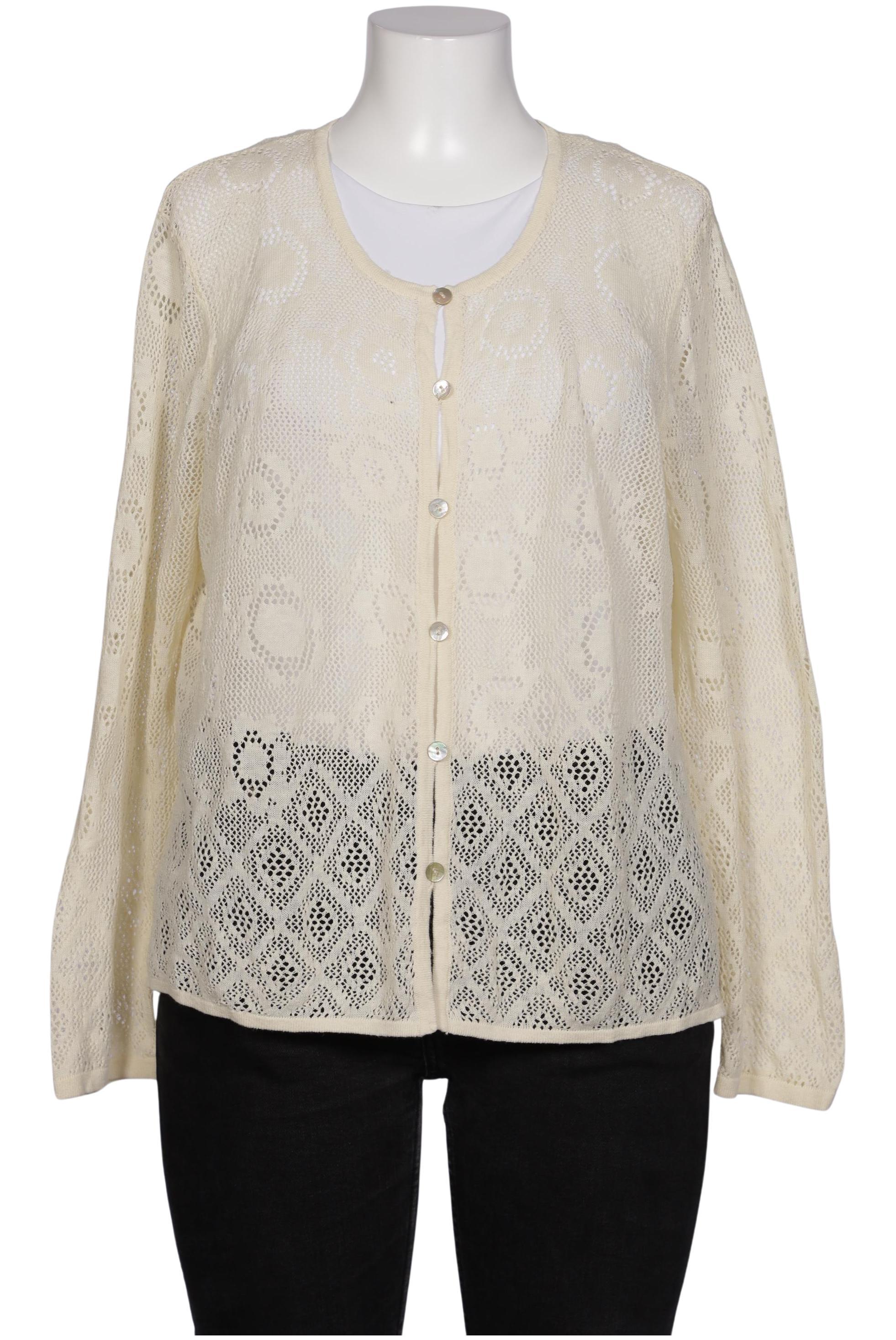 

Gudrun Sjödén Damen Strickjacke, cremeweiß, Gr. 44