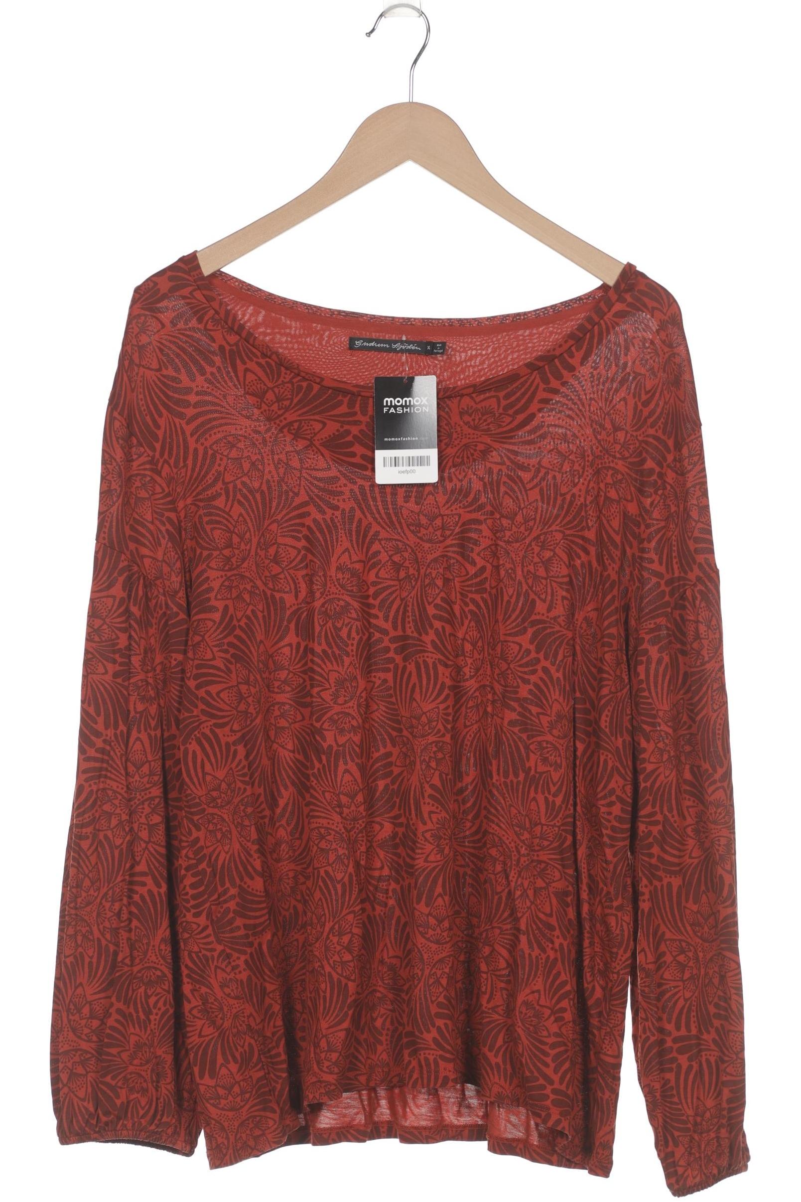 

Gudrun Sjödén Damen Langarmshirt, rot, Gr. 44