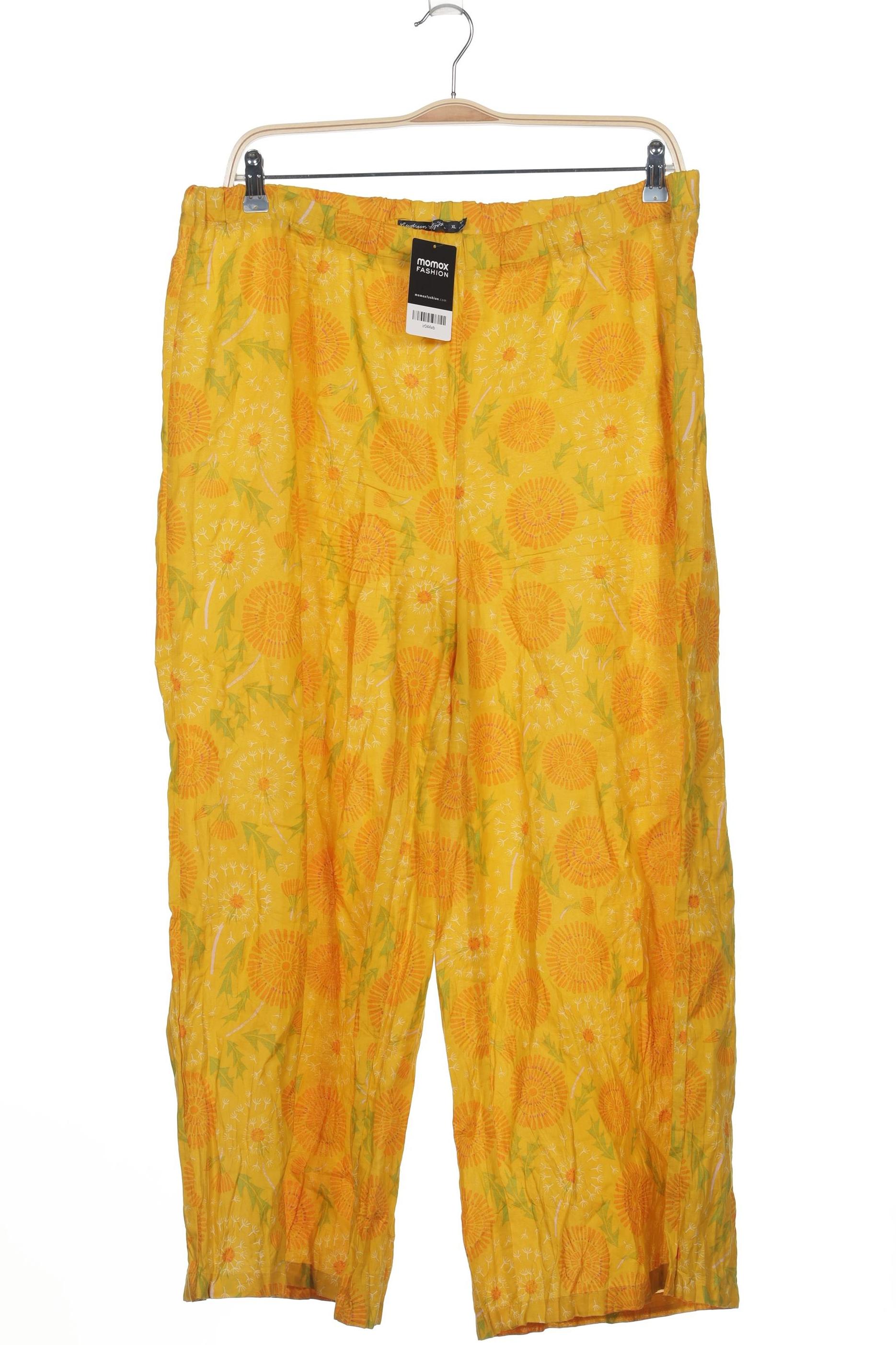 

Gudrun Sjödén Damen Stoffhose, gelb, Gr. 0