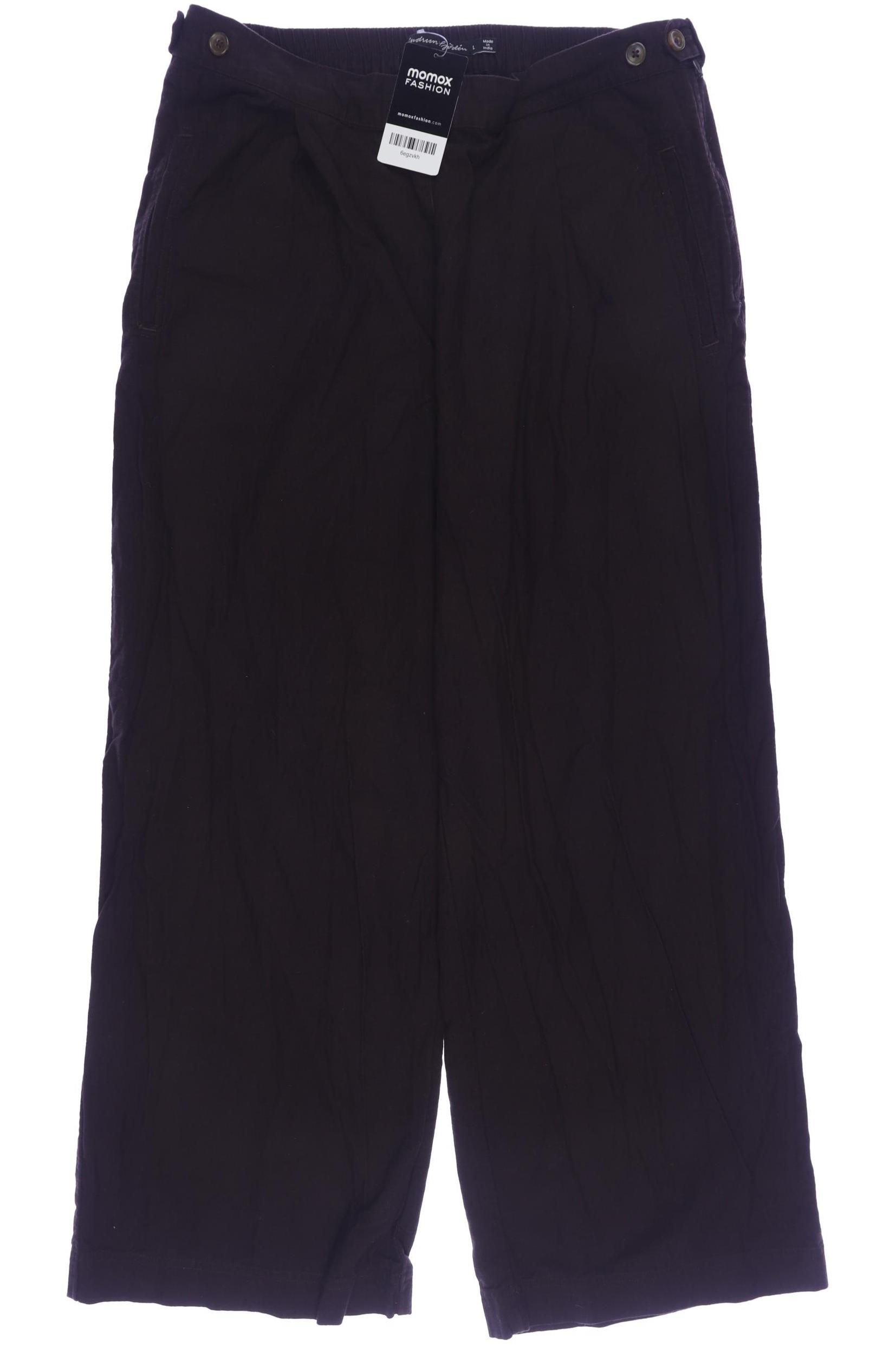 

Gudrun Sjödén Damen Stoffhose, braun, Gr. 0