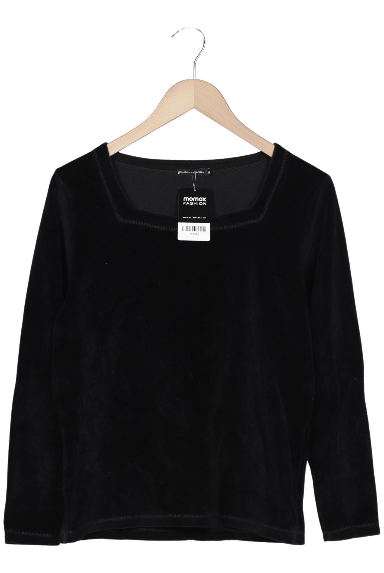 

Gudrun Sjödén Damen Langarmshirt, schwarz, Gr. 38