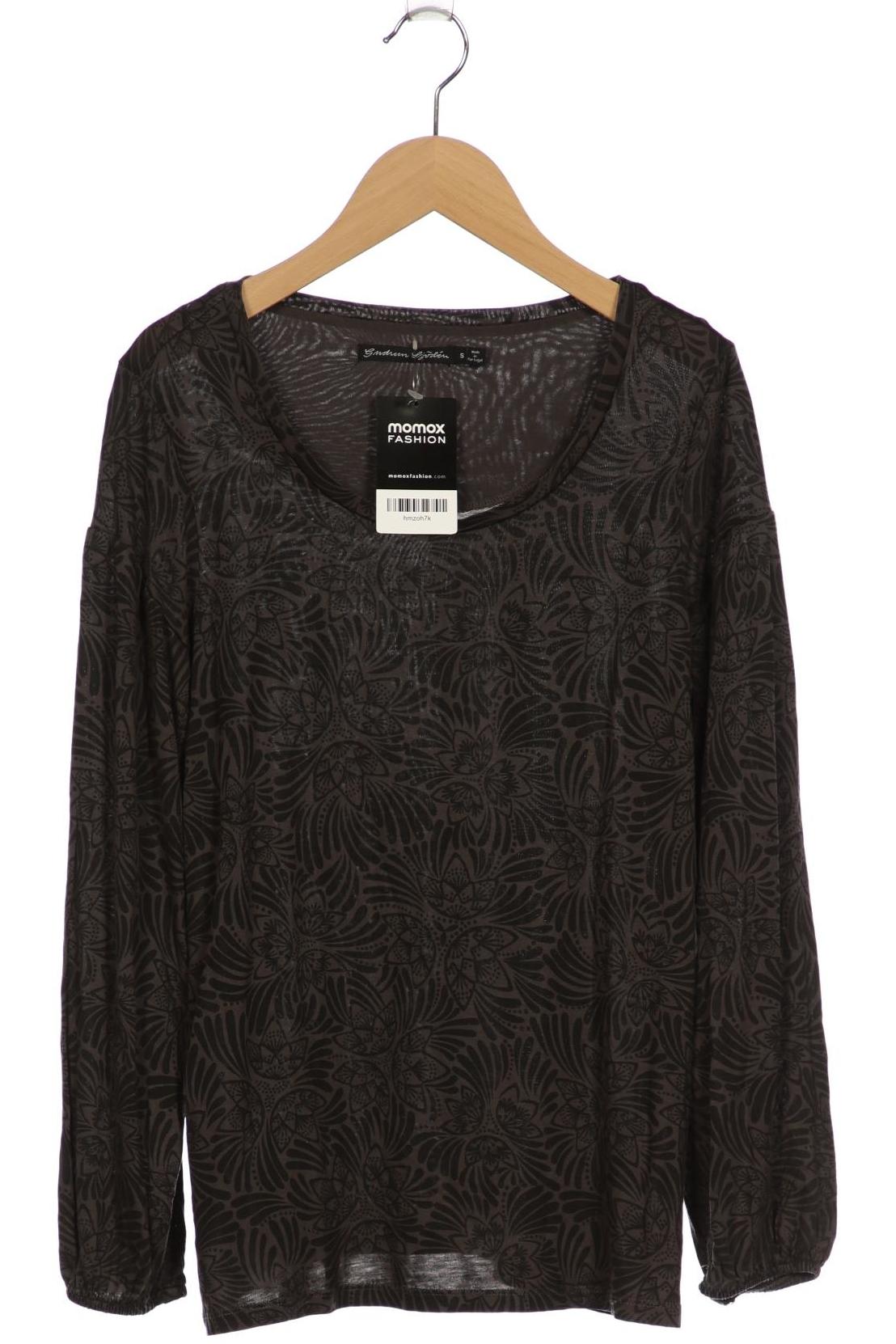 

Gudrun Sjödén Damen Langarmshirt, grau, Gr. 36