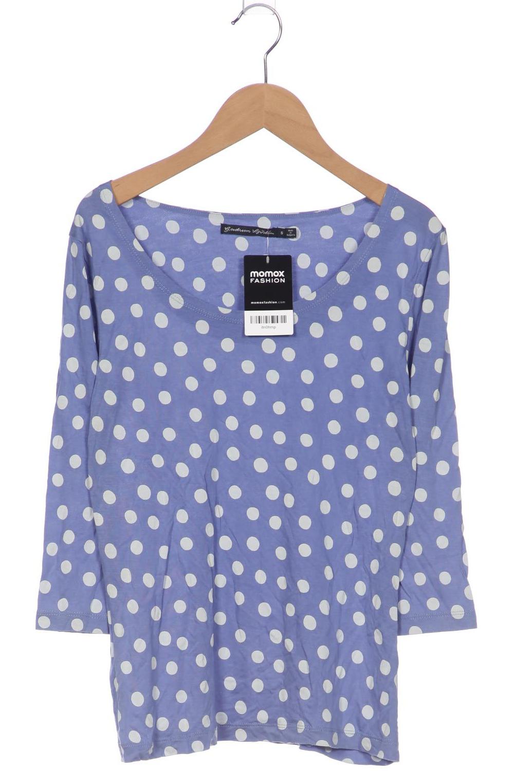 

Gudrun Sjödén Damen Langarmshirt, blau, Gr. 36
