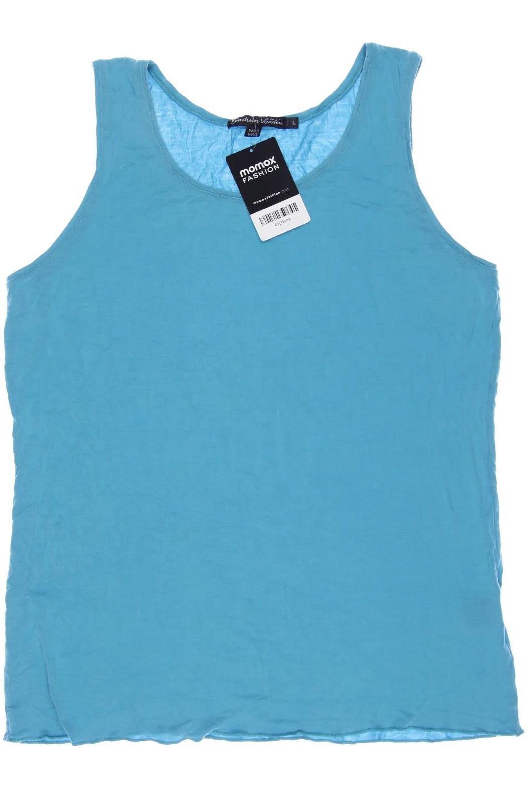 

Gudrun Sjödén Damen Top, türkis, Gr. 42