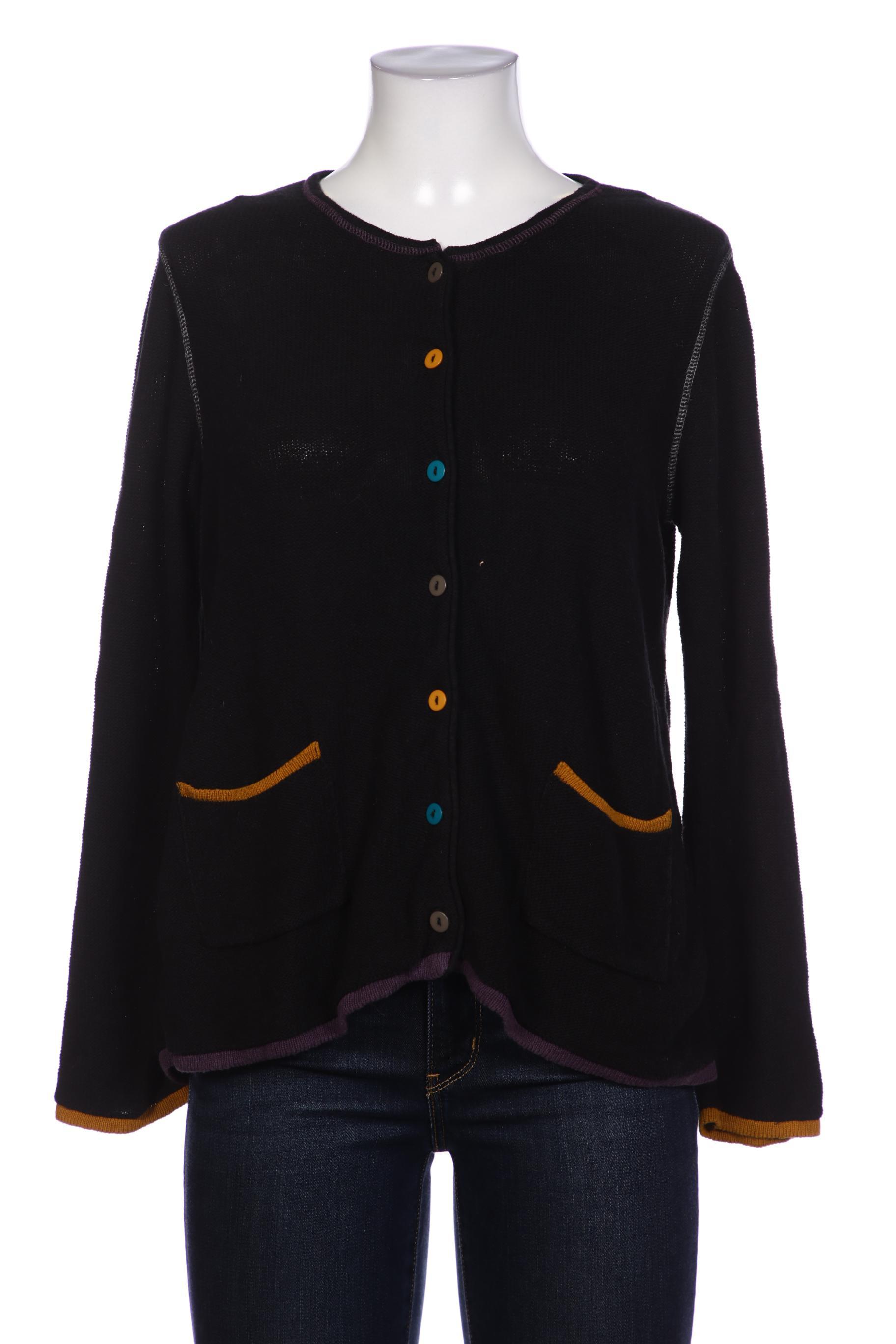 

Gudrun Sjödén Damen Strickjacke, schwarz, Gr. 36