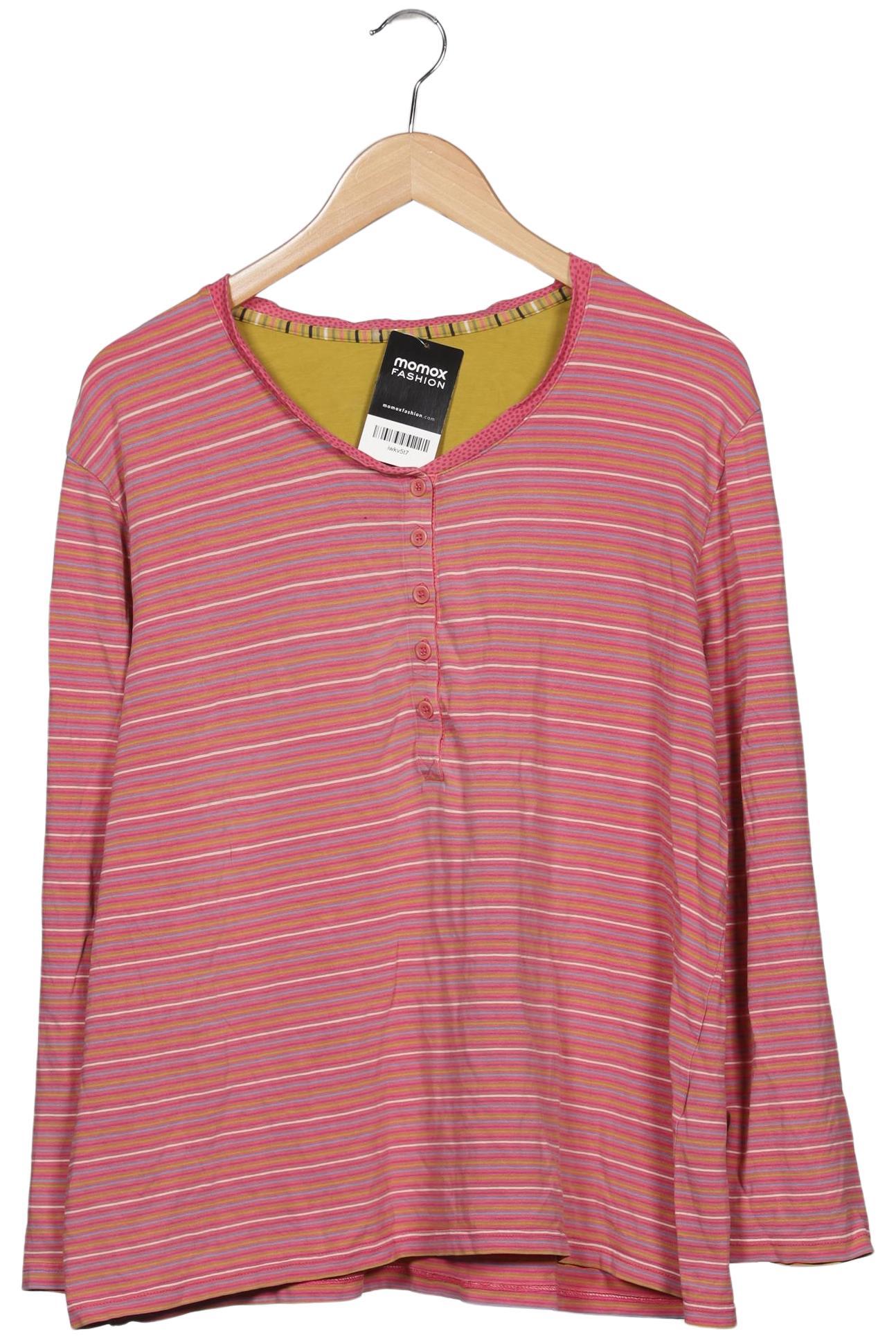 

Gudrun Sjödén Damen Langarmshirt, pink, Gr. 46