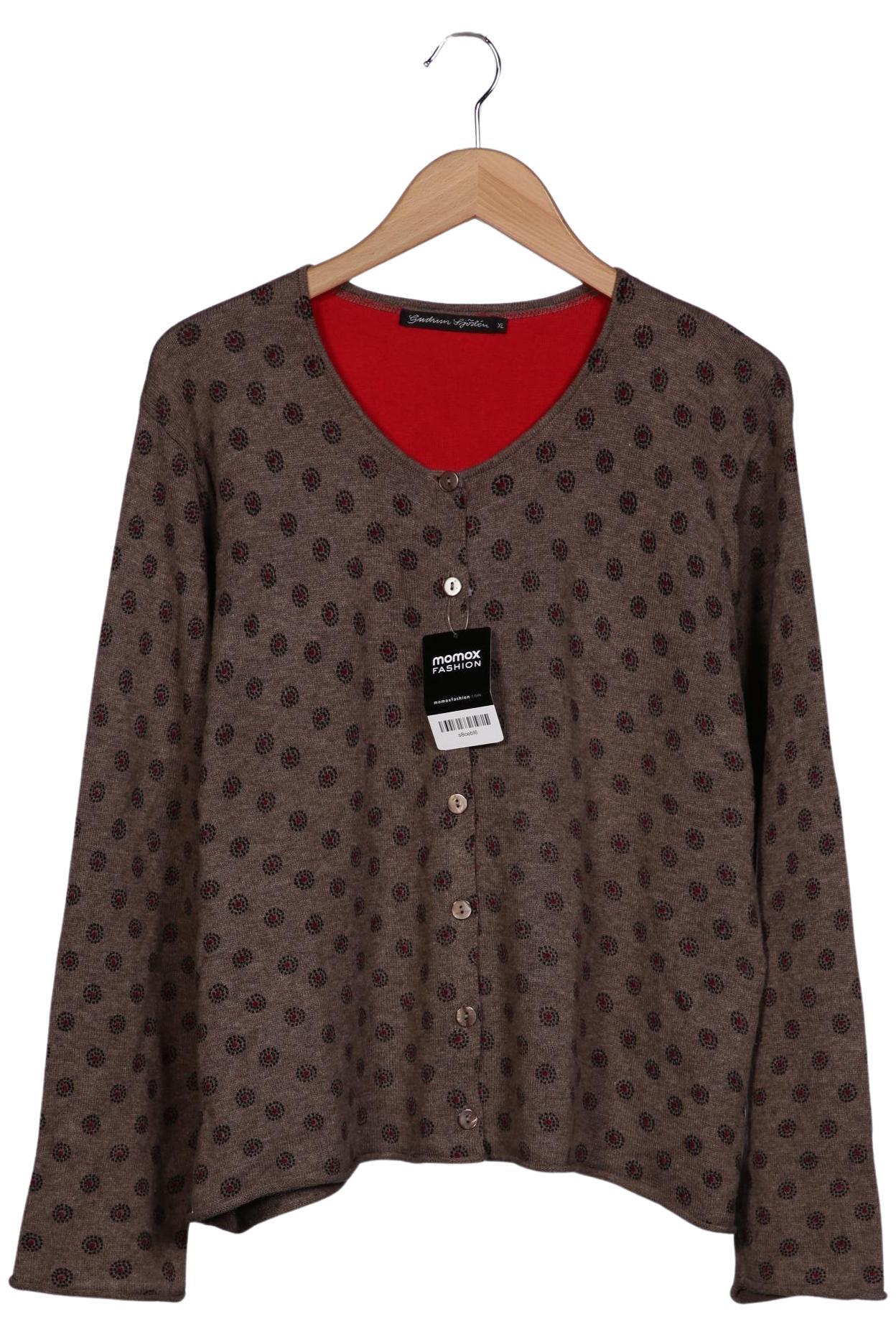 

Gudrun Sjödén Damen Strickjacke, braun, Gr. 44