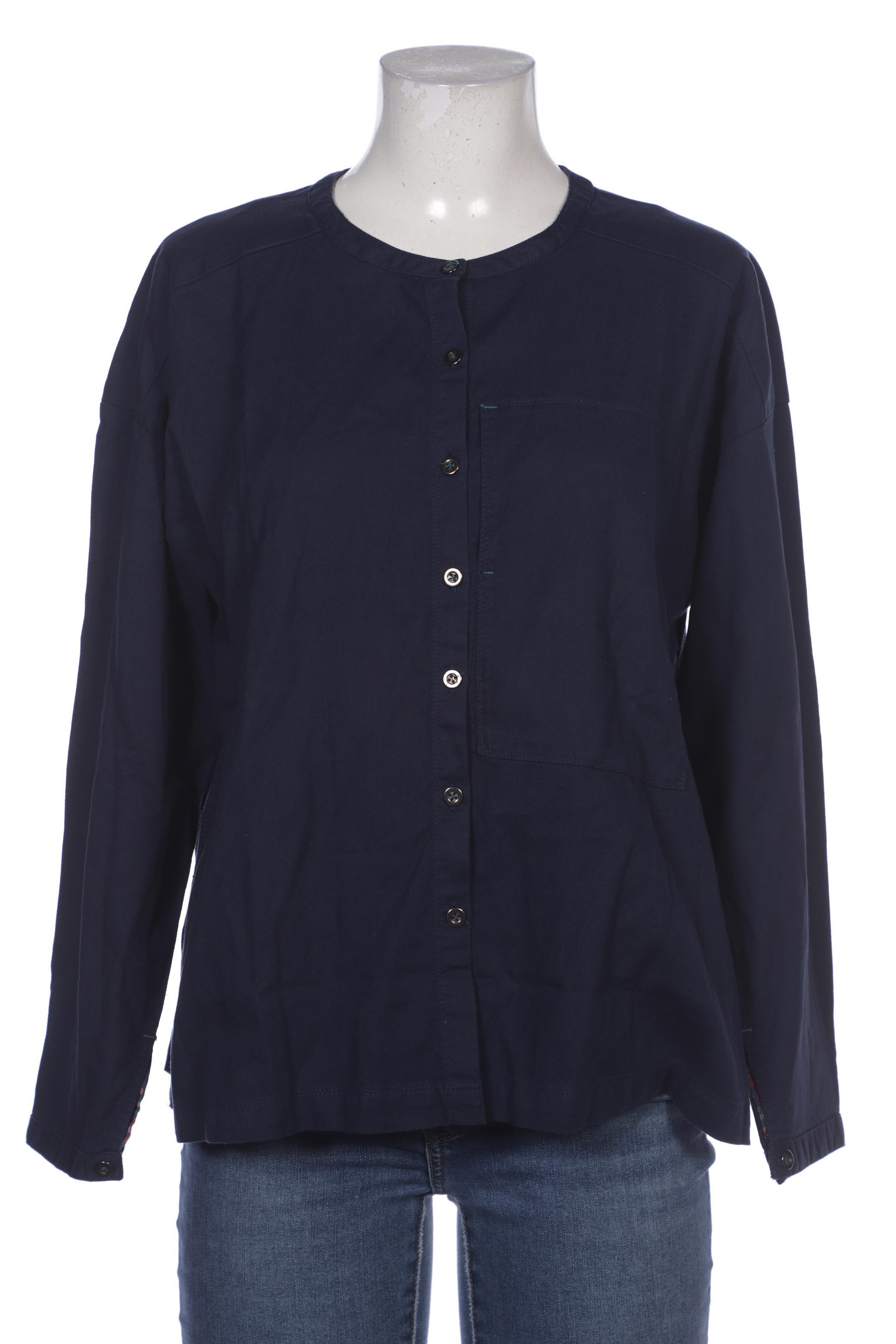 

Gudrun Sjödén Damen Bluse, marineblau, Gr. 42