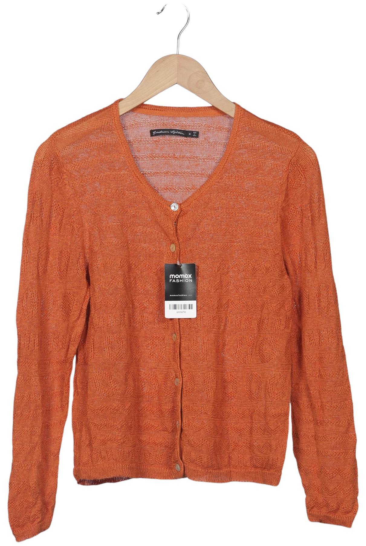 

Gudrun Sjödén Damen Strickjacke, orange, Gr. 38