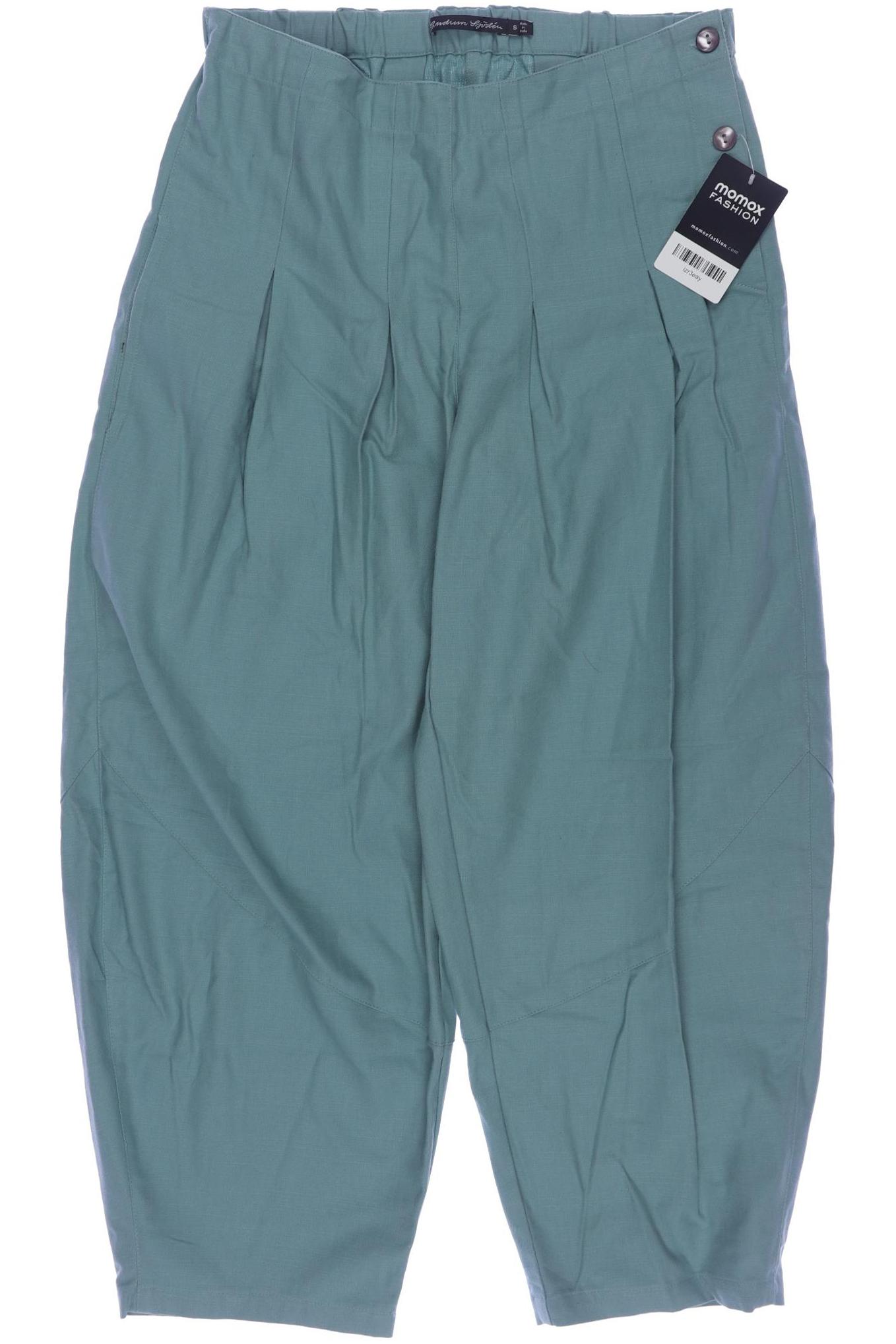 

Gudrun Sjödén Damen Stoffhose, türkis, Gr. 0