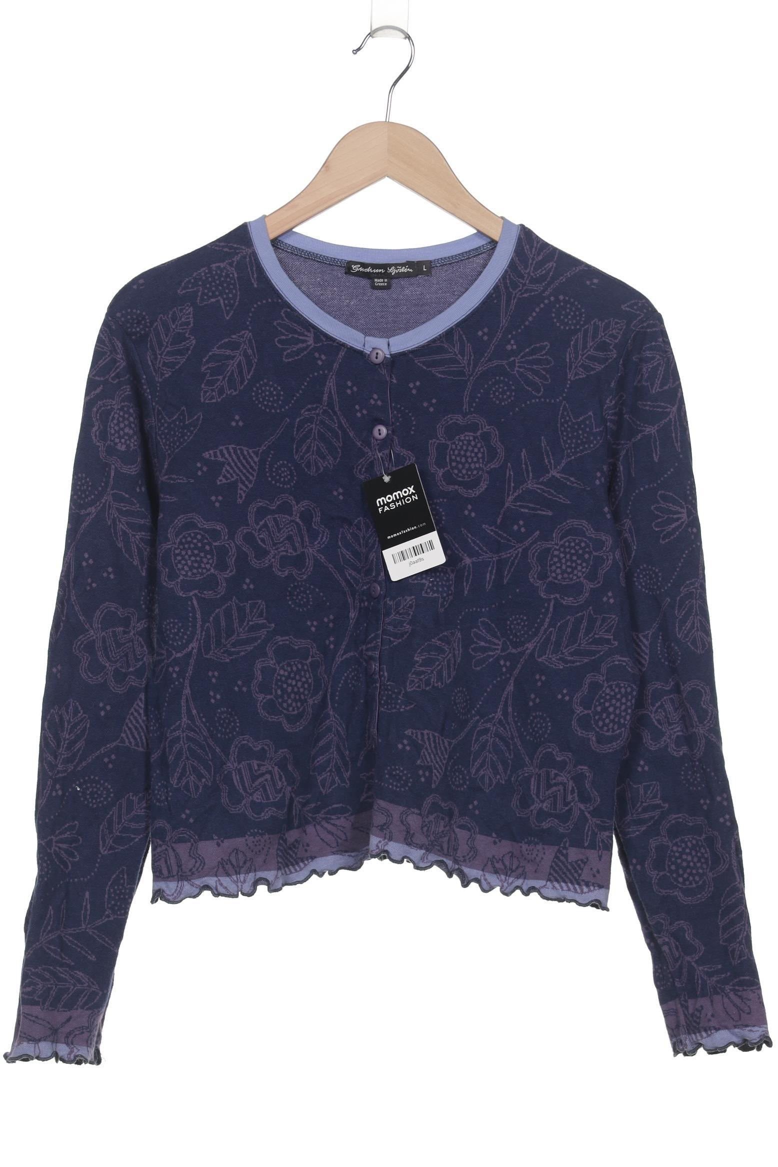 

Gudrun Sjödén Damen Strickjacke, marineblau, Gr. 42