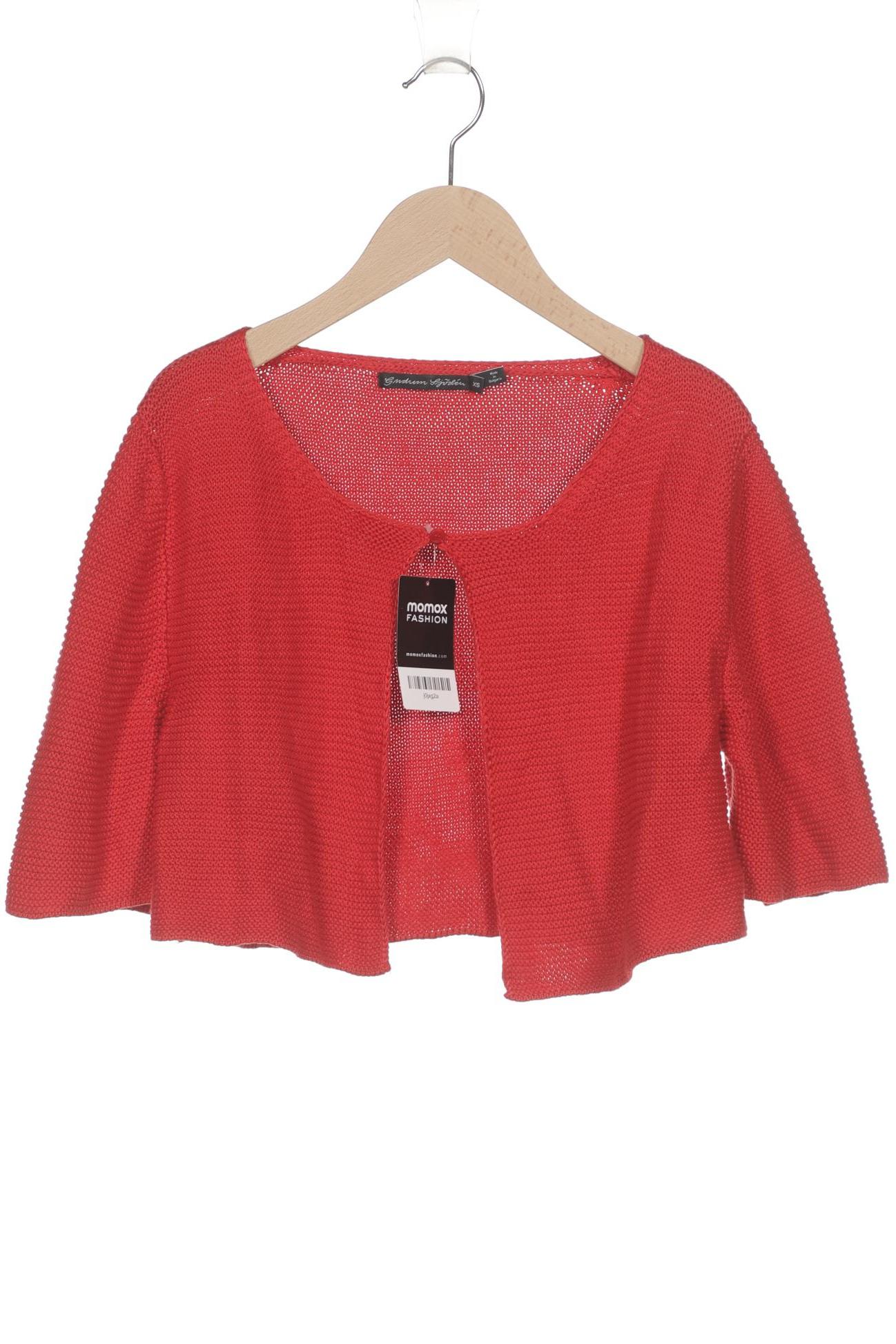 

Gudrun Sjödén Damen Strickjacke, rot, Gr. 34