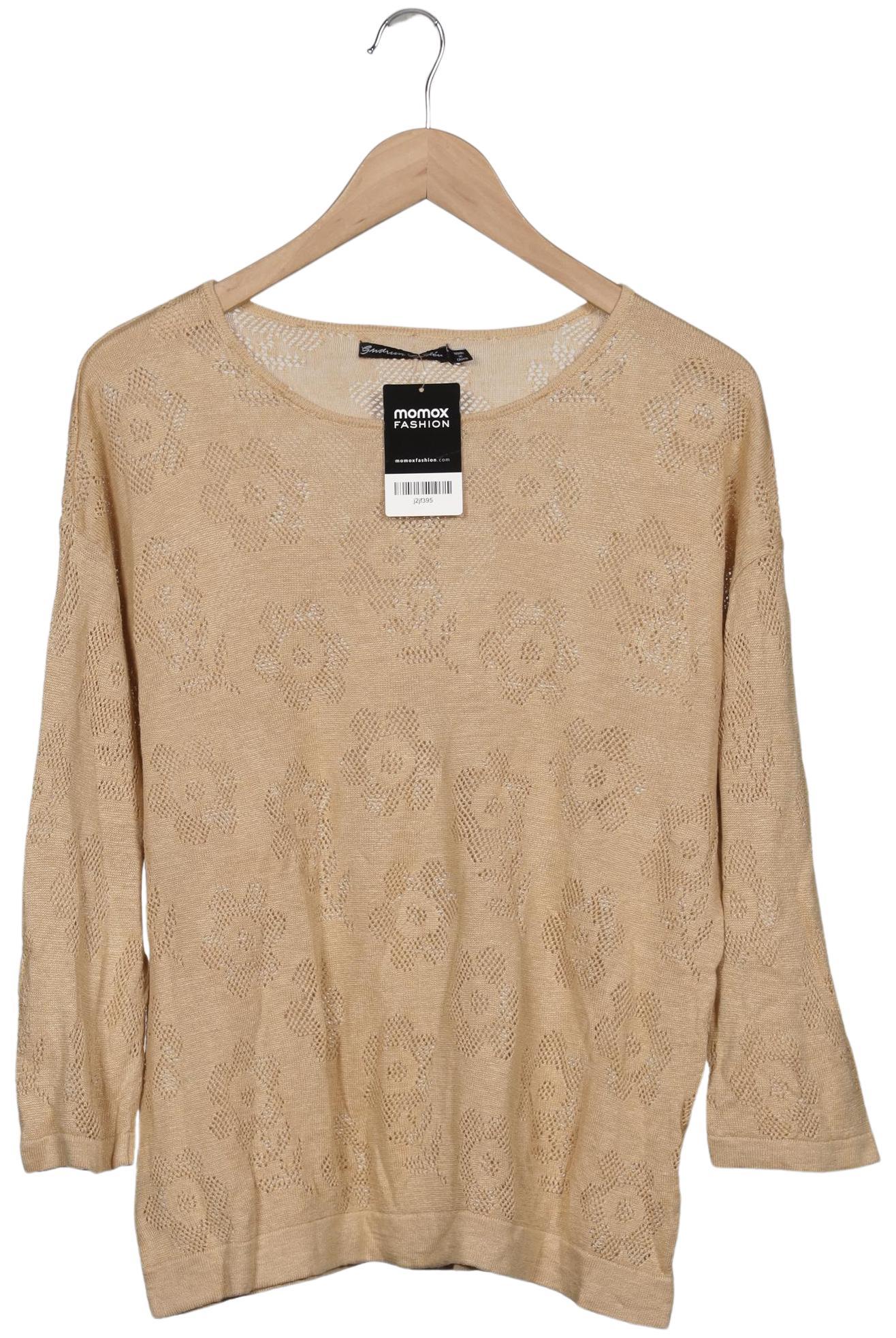 

Gudrun Sjödén Damen Langarmshirt, beige, Gr. 36