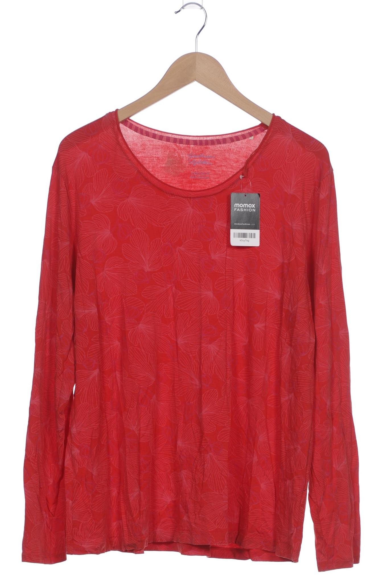 

Gudrun Sjödén Damen Langarmshirt, rot, Gr. 46