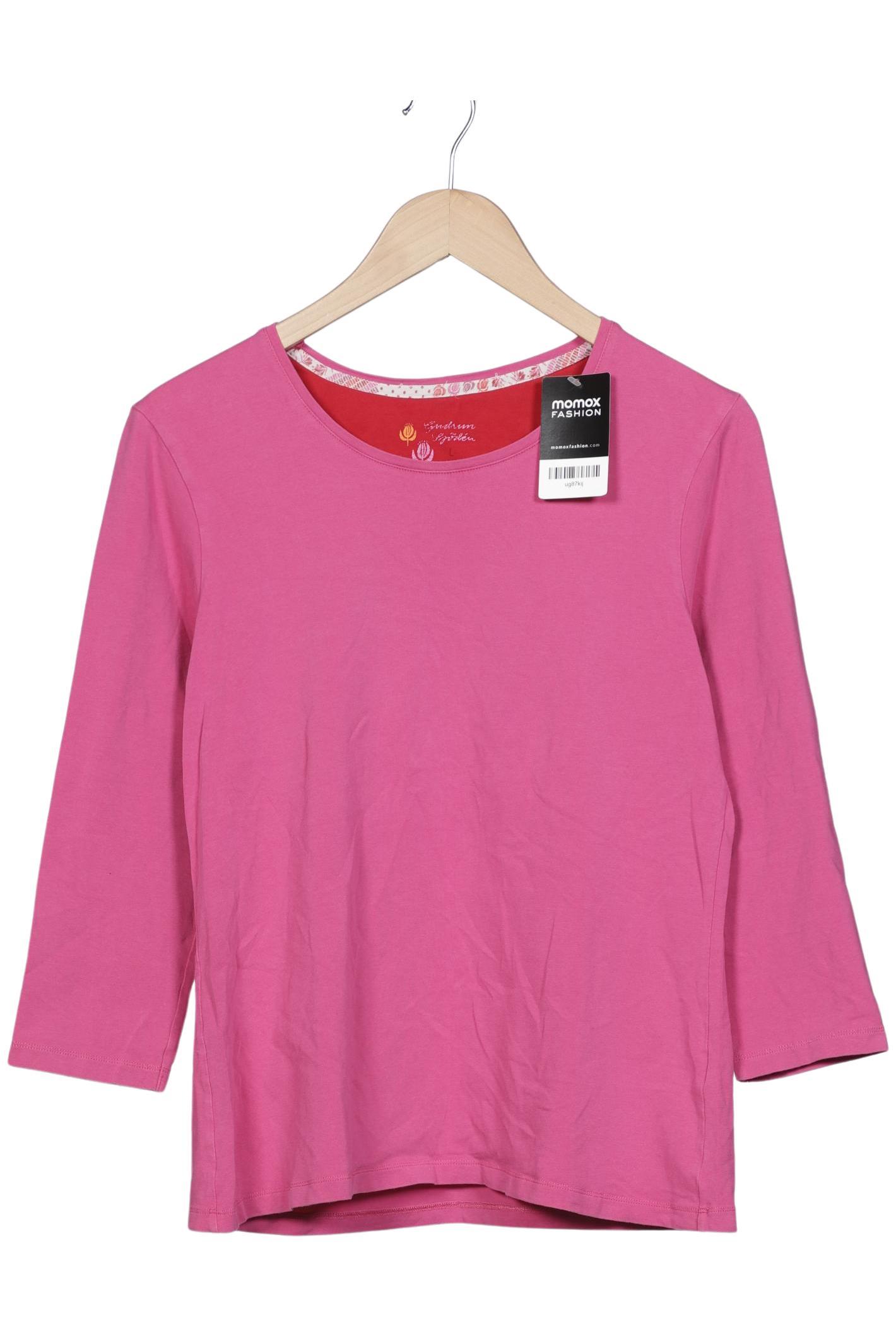 

Gudrun Sjödén Damen Langarmshirt, pink, Gr. 42