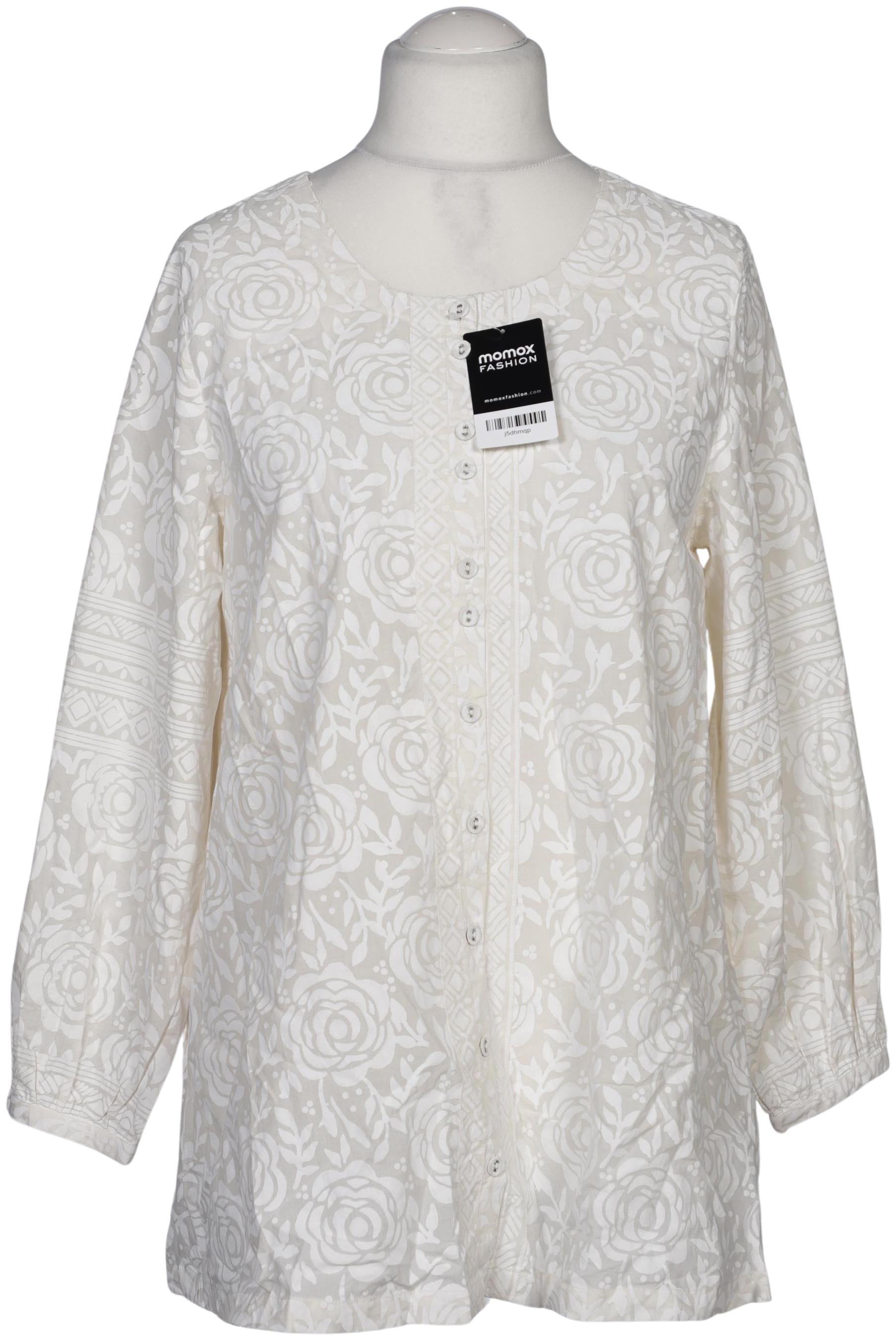 

Gudrun Sjödén Damen Bluse, cremeweiß, Gr. 38