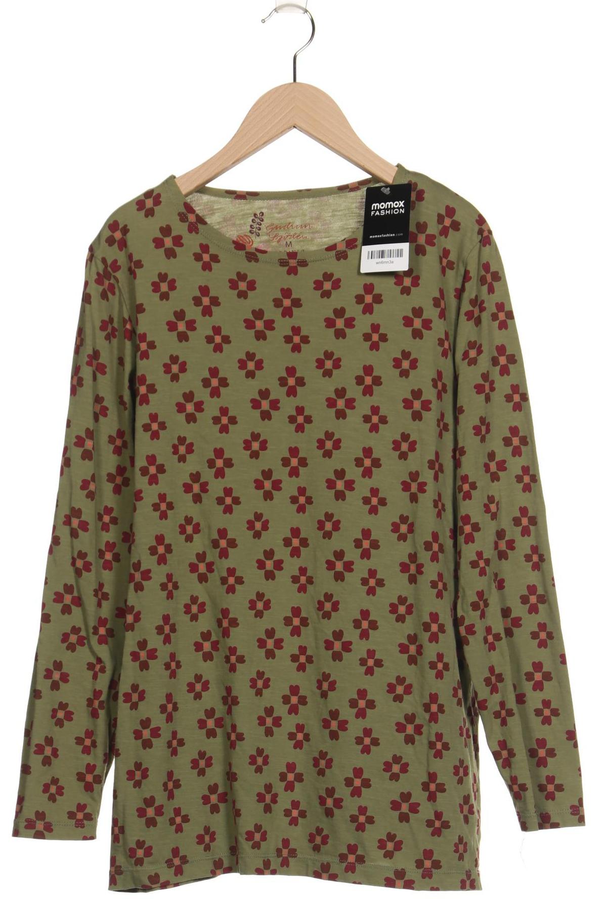 

Gudrun Sjödén Damen Langarmshirt, grün, Gr. 38