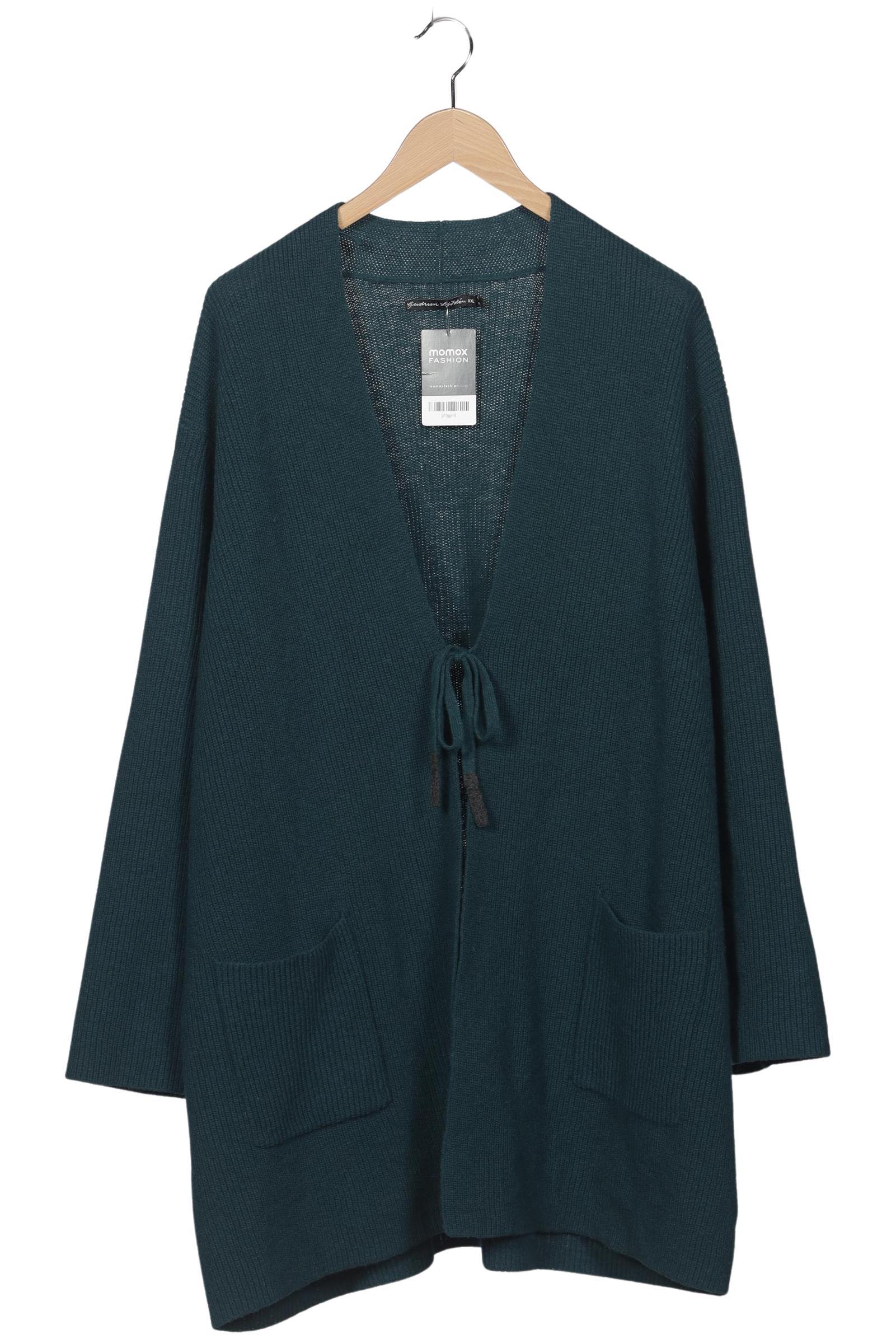 

Gudrun Sjödén Damen Strickjacke, grün, Gr. 46