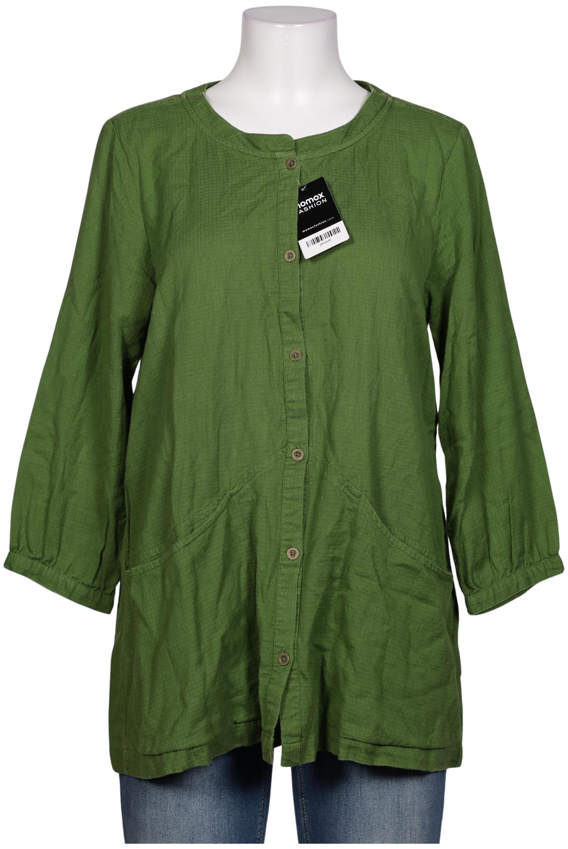 

Gudrun Sjödén Damen Bluse, grün, Gr. 38