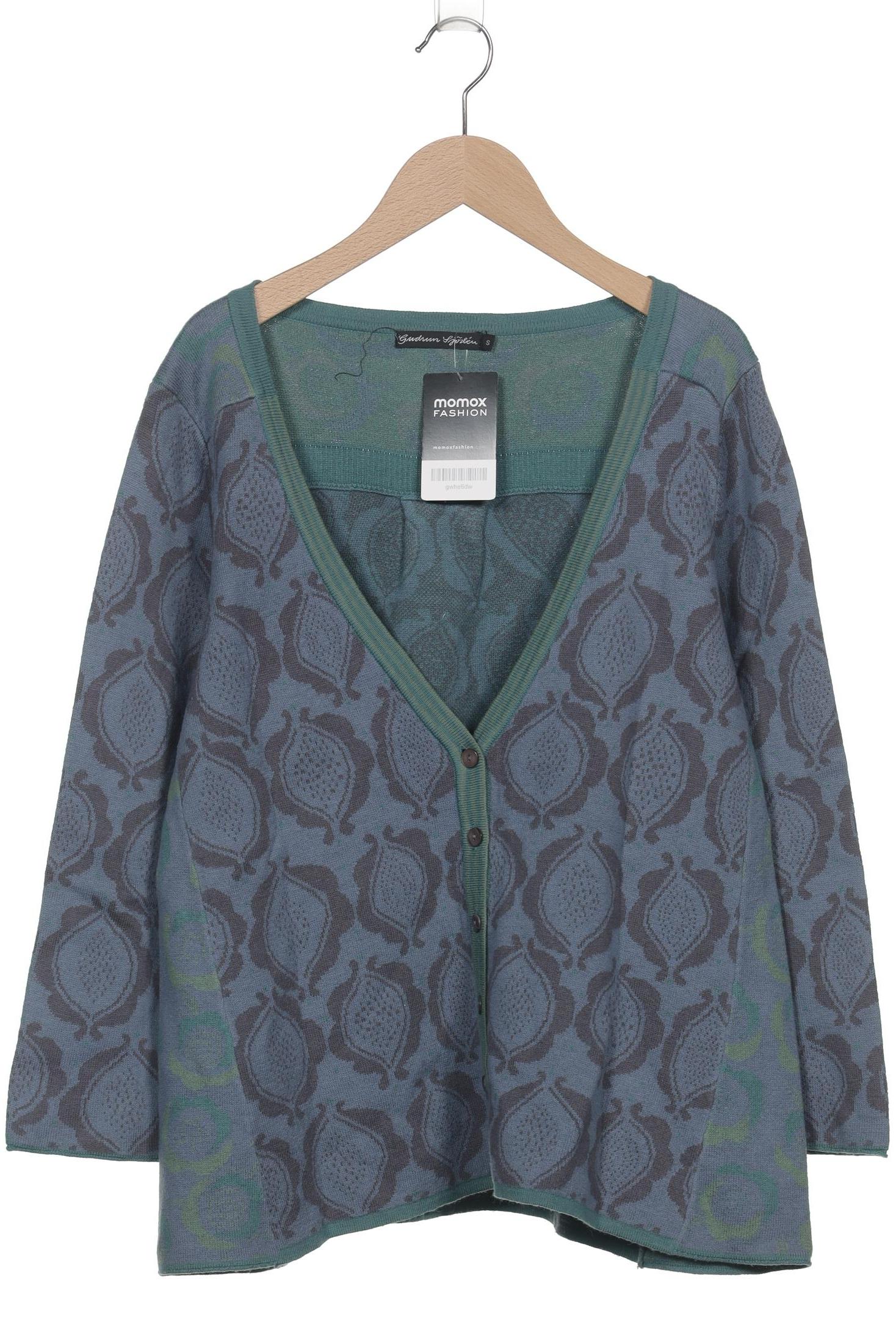 

Gudrun Sjödén Damen Strickjacke, blau, Gr. 36