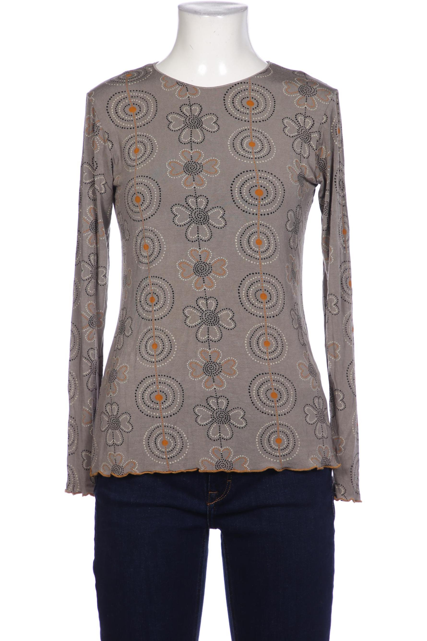 

Gudrun Sjödén Damen Langarmshirt, grau, Gr. 36