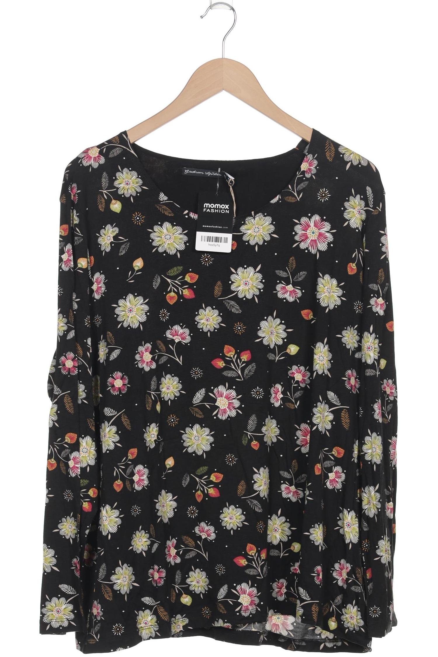

Gudrun Sjödén Damen Langarmshirt, schwarz, Gr. 46