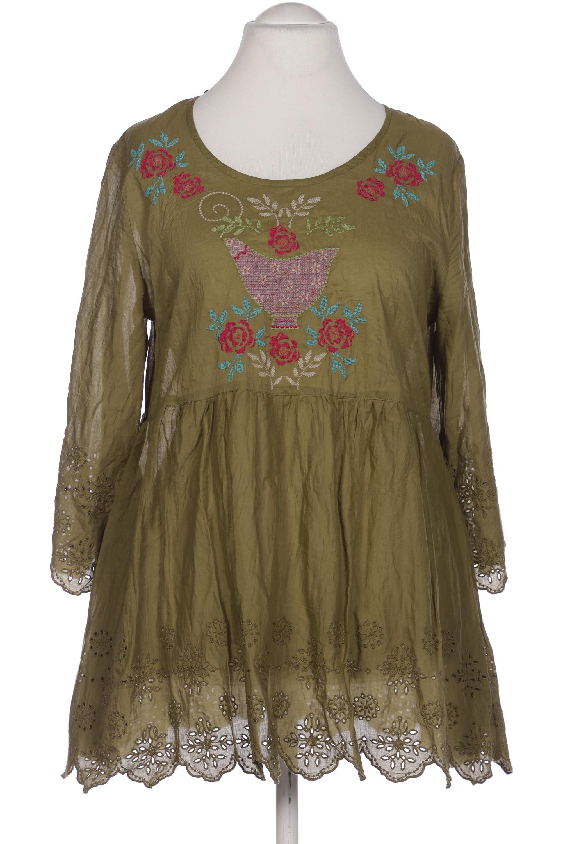 

Gudrun Sjödén Damen Bluse, grün, Gr. 42