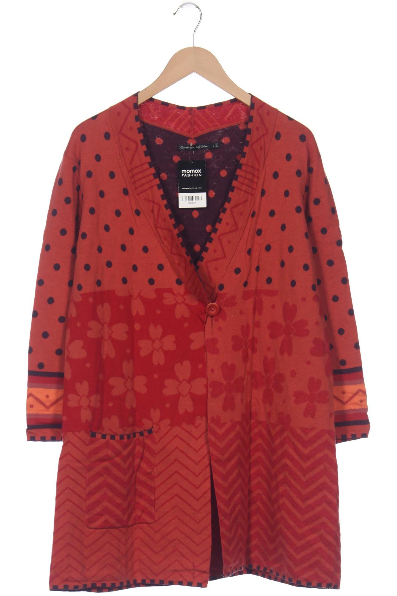 

Gudrun Sjödén Damen Strickjacke, orange, Gr. 38