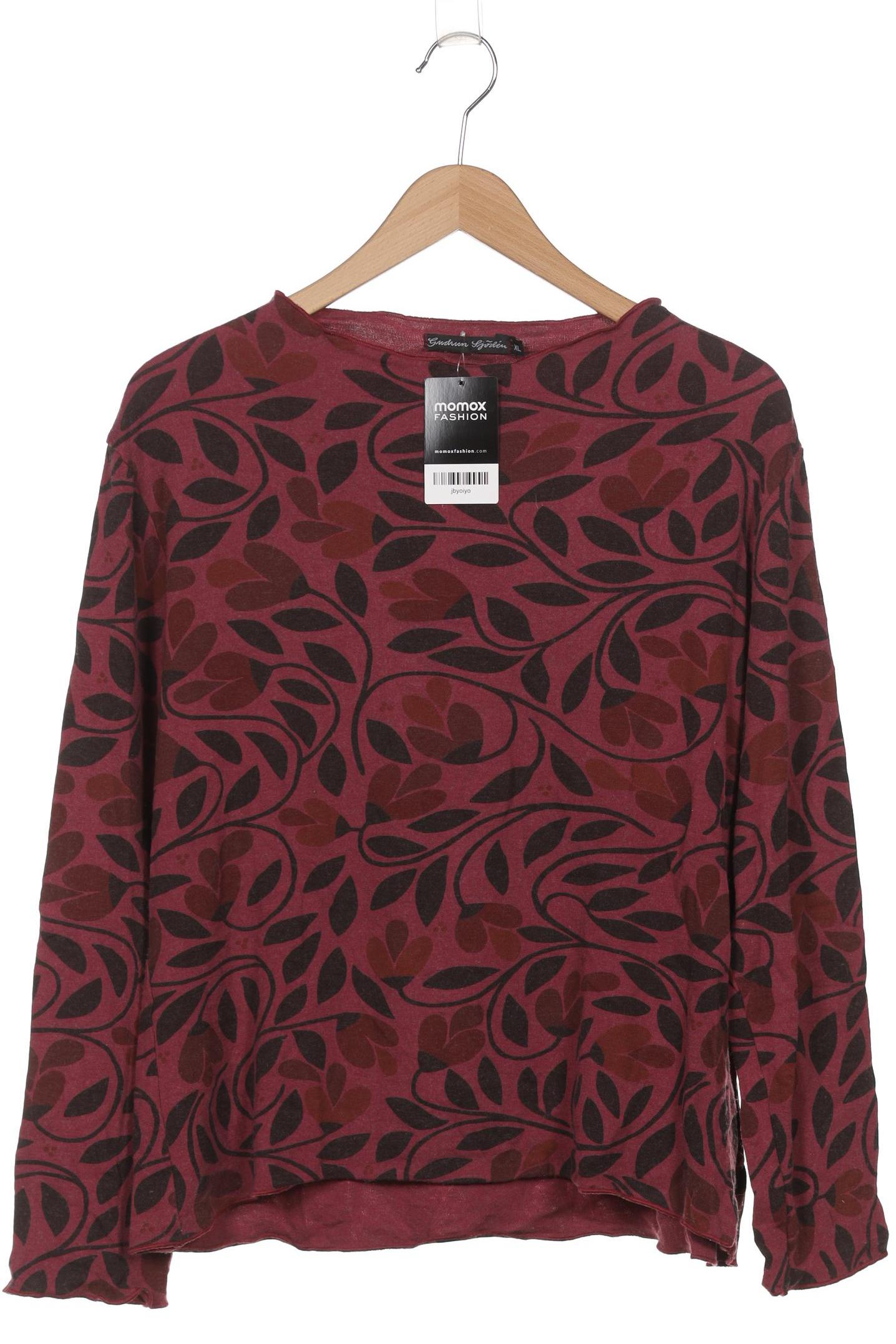

Gudrun Sjödén Damen Langarmshirt, bordeaux, Gr. 44