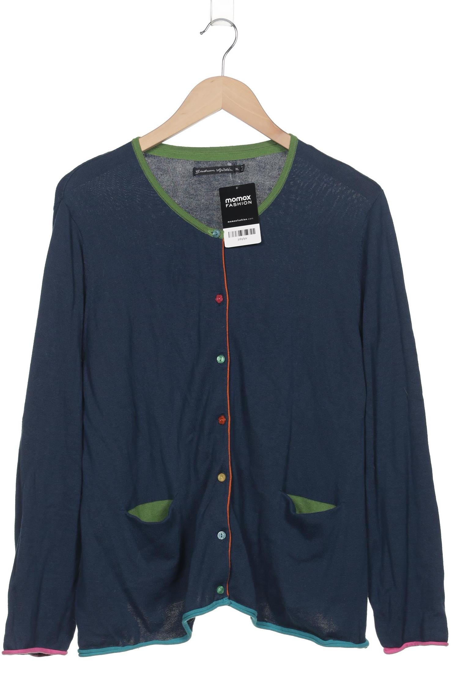 

Gudrun Sjödén Damen Strickjacke, marineblau, Gr. 44