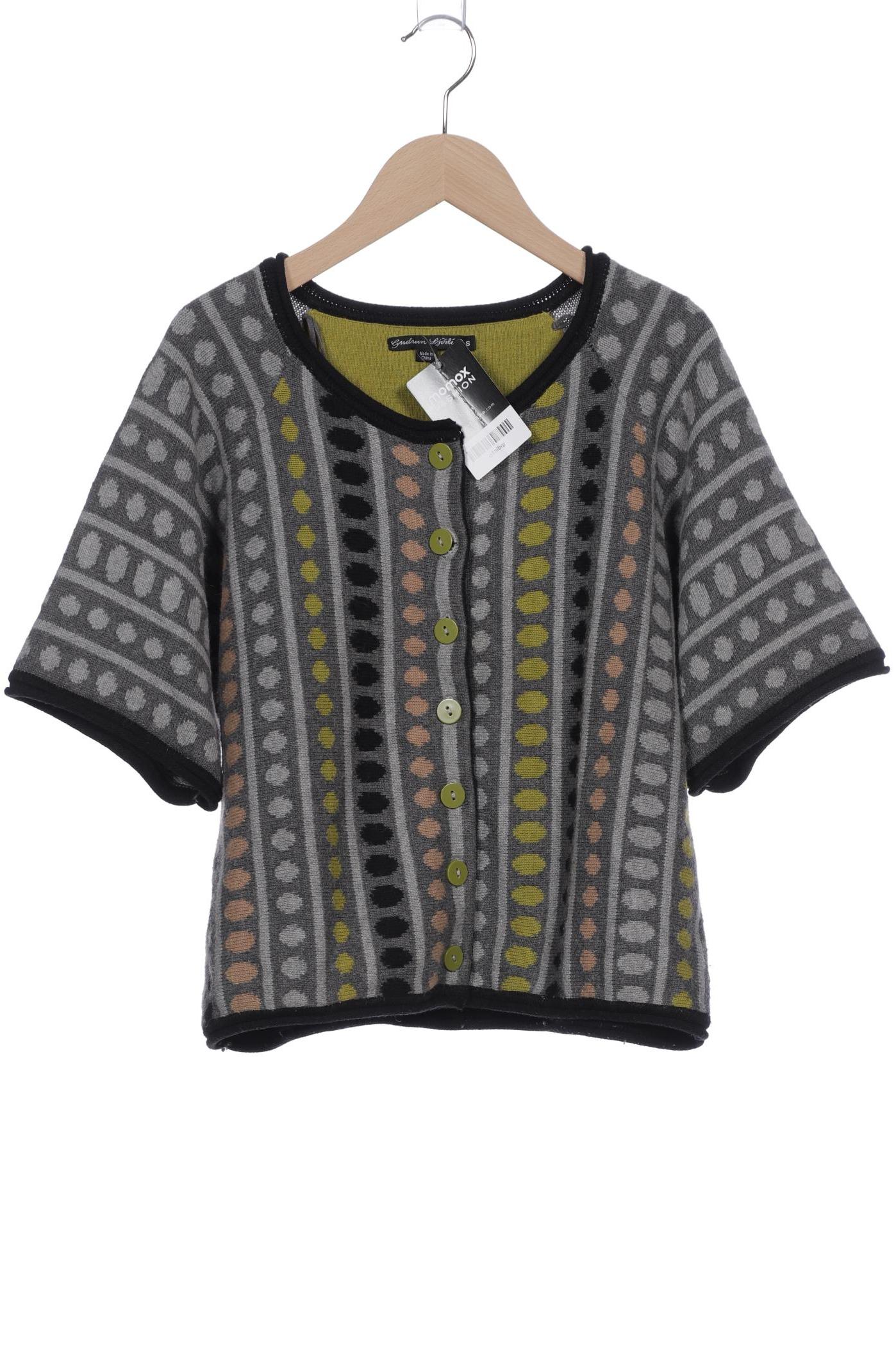 

Gudrun Sjödén Damen Strickjacke, grau, Gr. 36