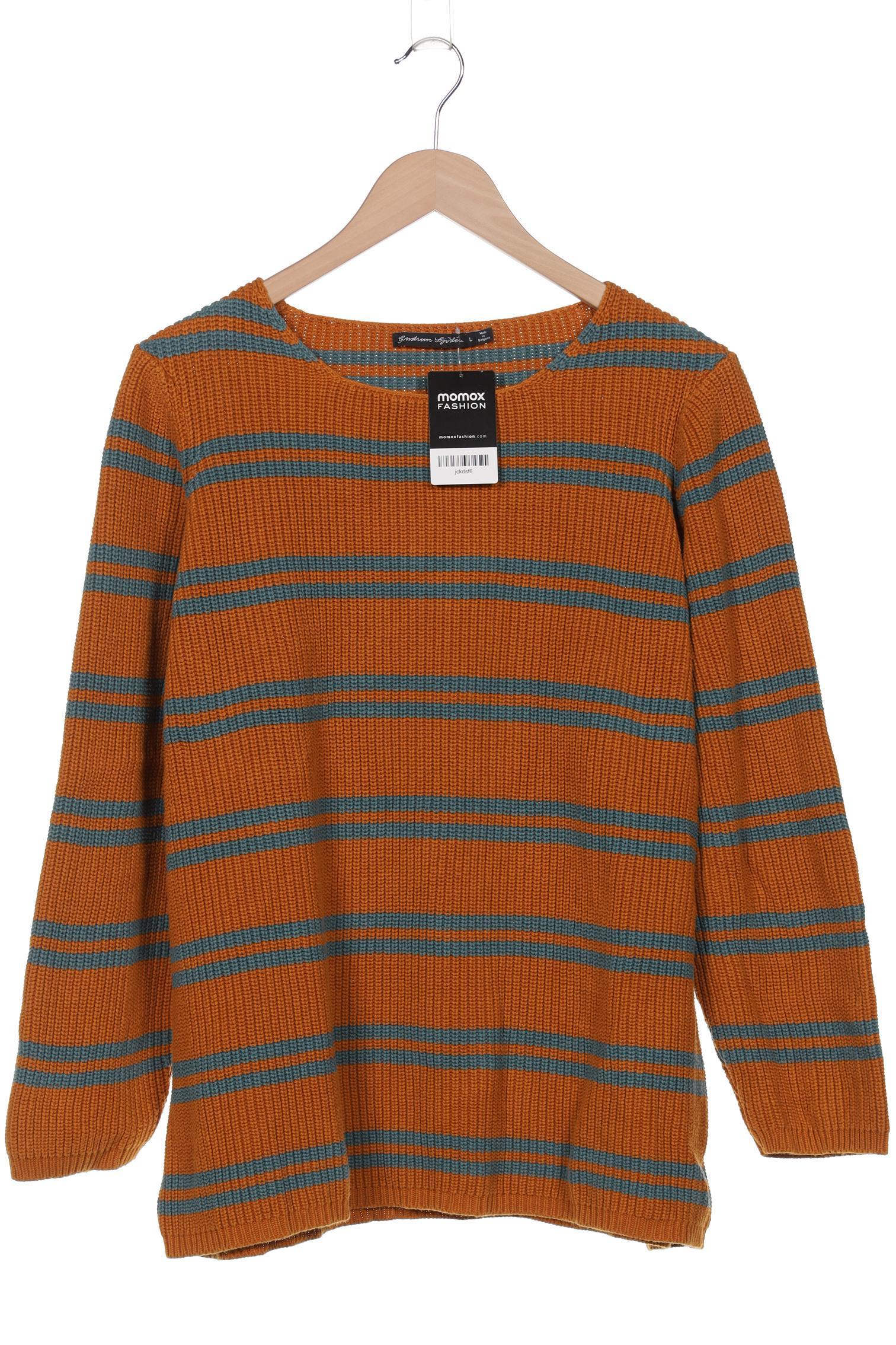 

Gudrun Sjödén Damen Pullover, orange, Gr. 42