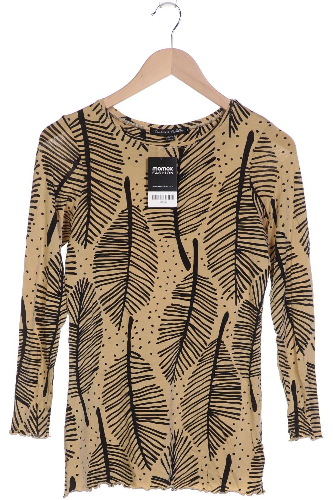 

Gudrun Sjödén Damen Langarmshirt, beige, Gr. 36
