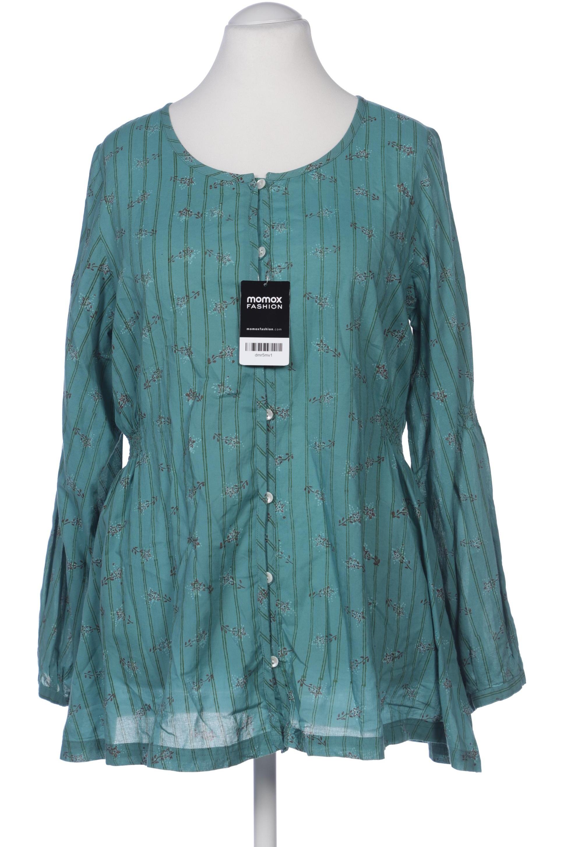 

Gudrun Sjödén Damen Bluse, türkis, Gr. 38