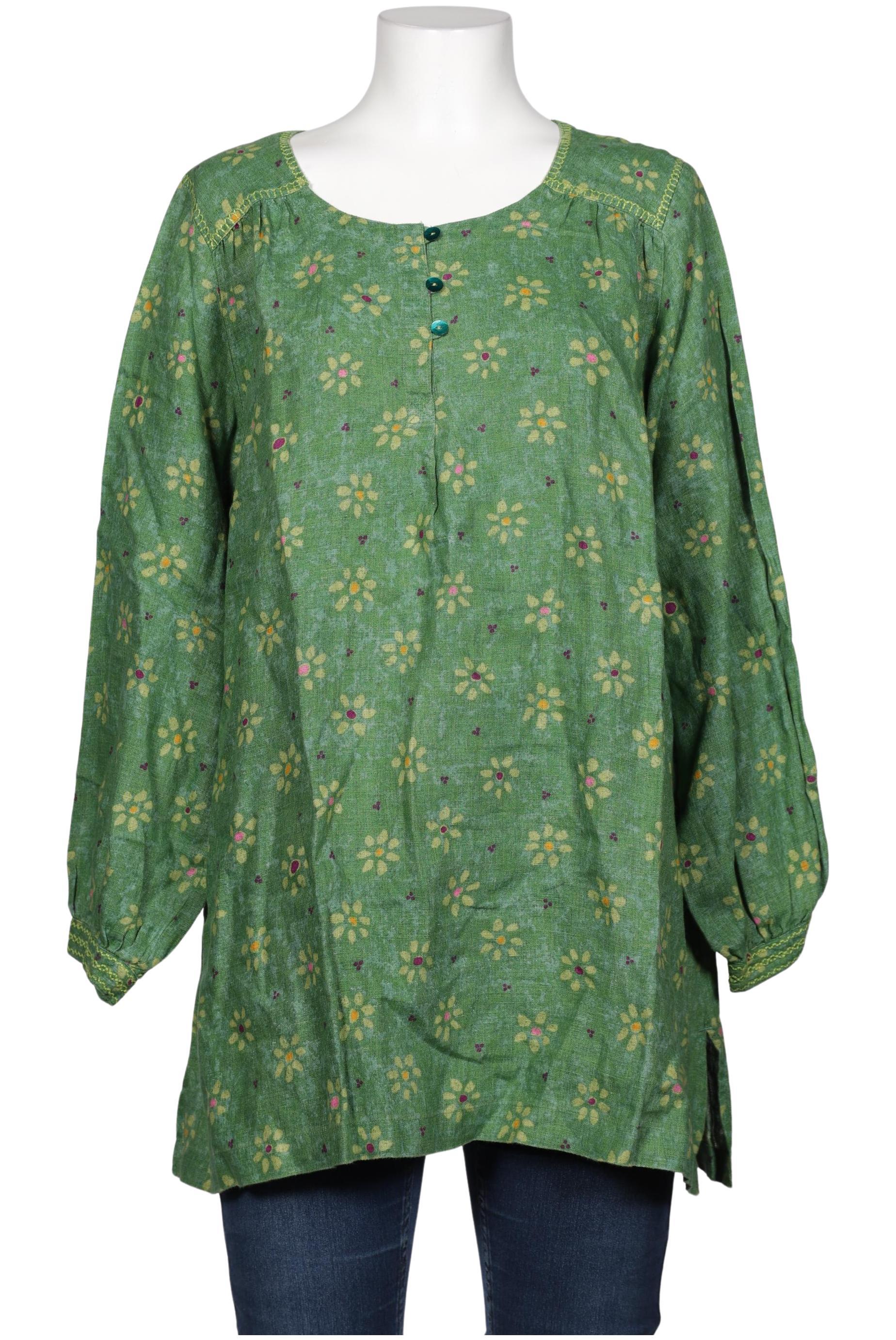 

Gudrun Sjödén Damen Bluse, grün, Gr. 42