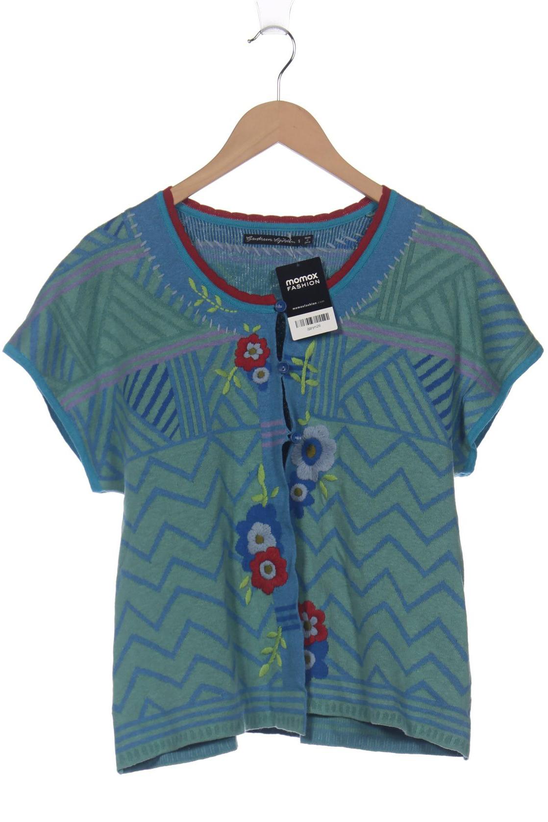 

Gudrun Sjödén Damen Strickjacke, blau, Gr. 36