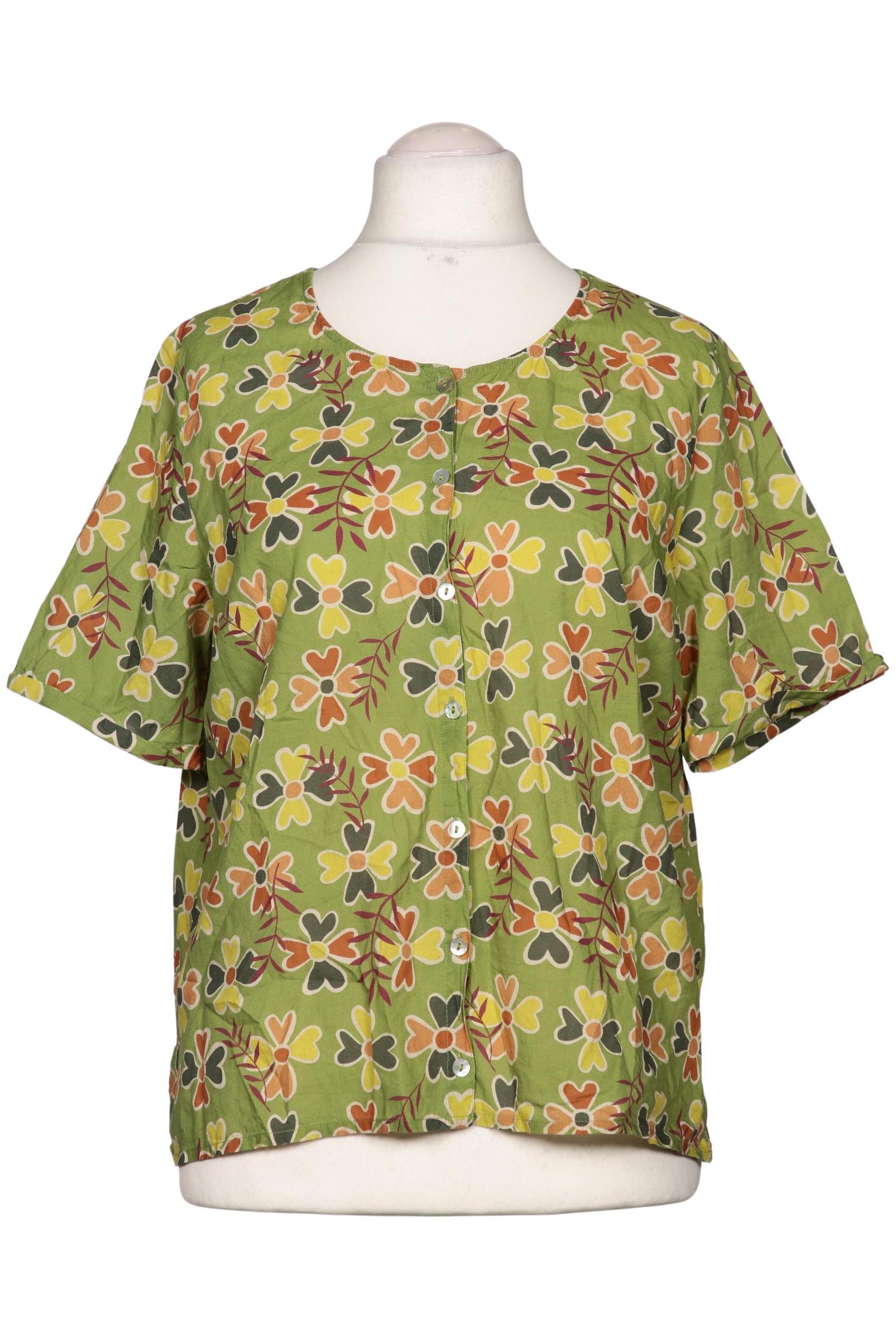 

Gudrun Sjödén Damen Bluse, grün, Gr. 42