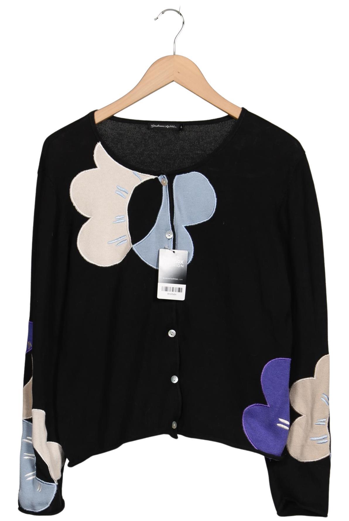 

Gudrun Sjödén Damen Strickjacke, schwarz, Gr. 44