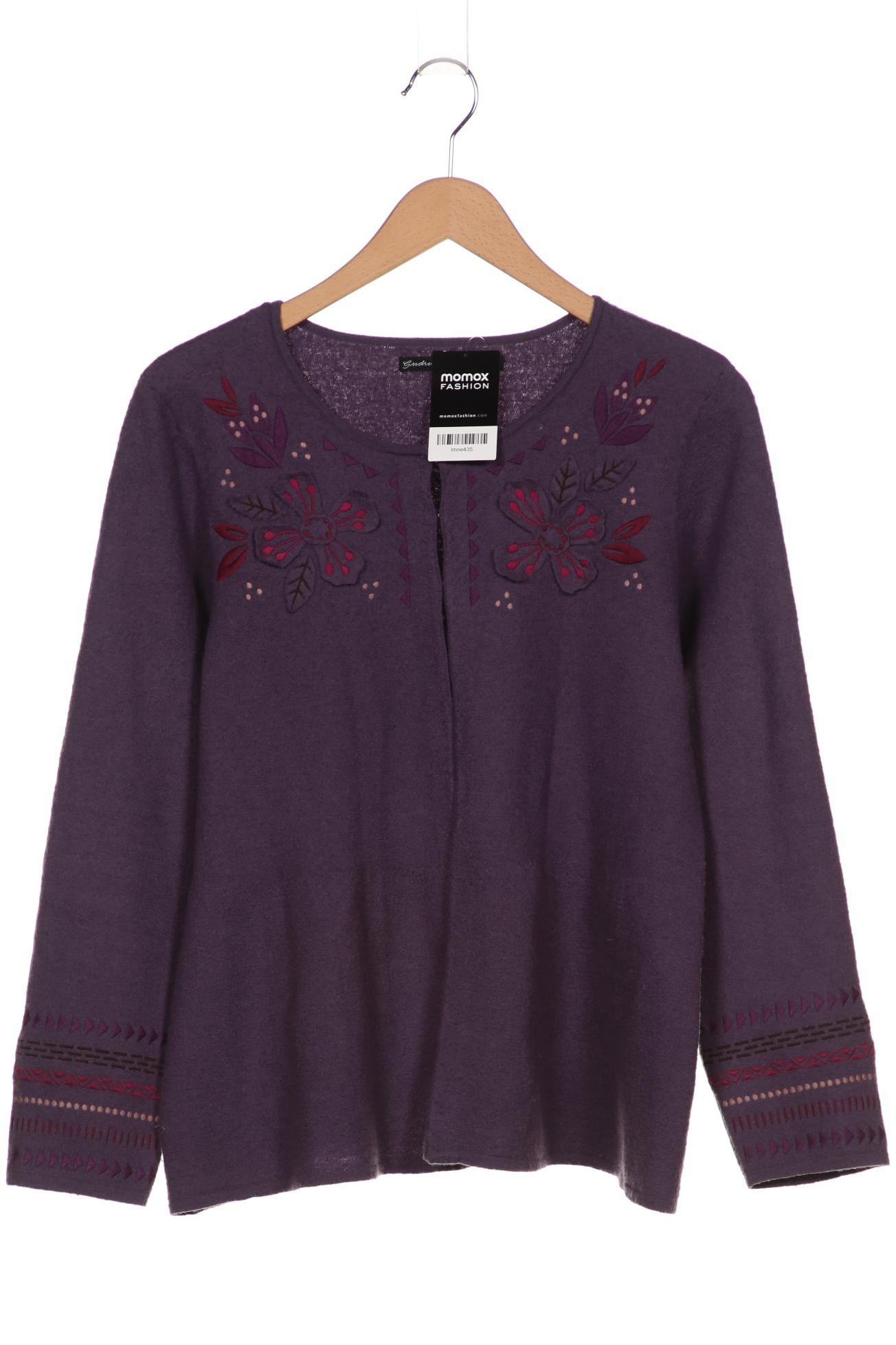 

Gudrun Sjödén Damen Strickjacke, flieder, Gr. 38